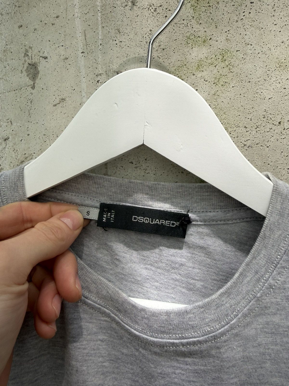 Dsquared2 SS11 DSQUARED2 Grey Pig T- Shirt Size US S / EU 44-46 / 1 - 4 Thumbnail