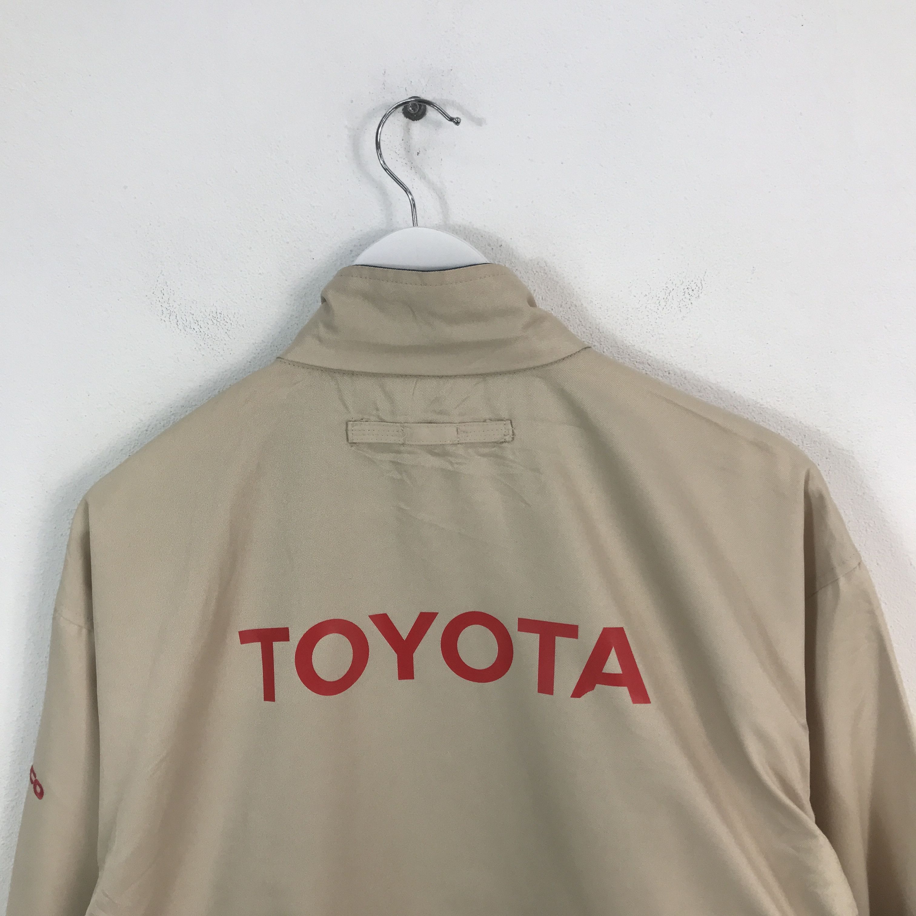 Japanese Brand Rare Toyota racing Sport Custom Uniform jacket Size US XL / EU 56 / 4 - 4 Thumbnail