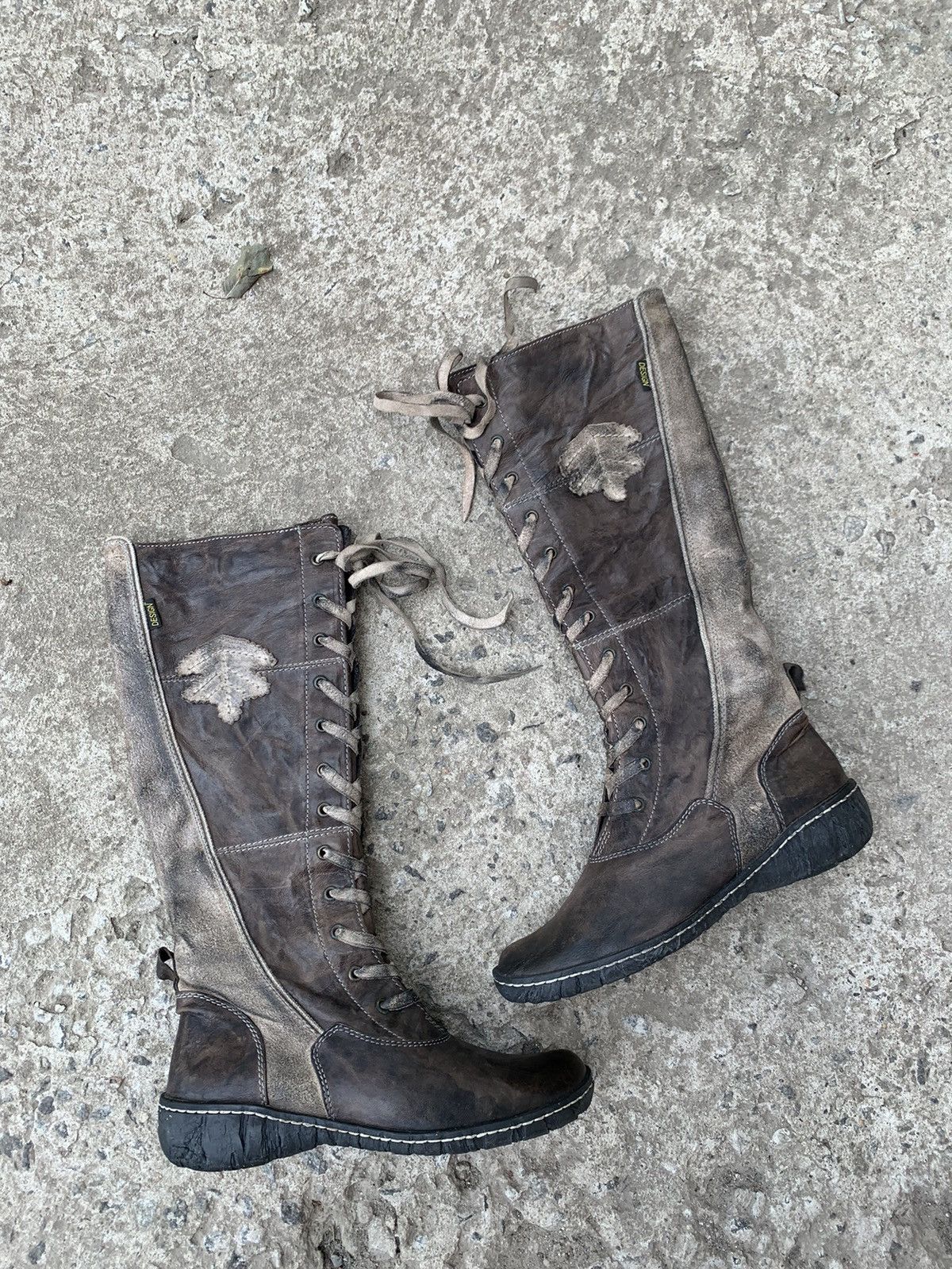 Vintage Vintage Design high boxer boots moto biker shoes core Size US 8 / IT 38 - 5 Thumbnail