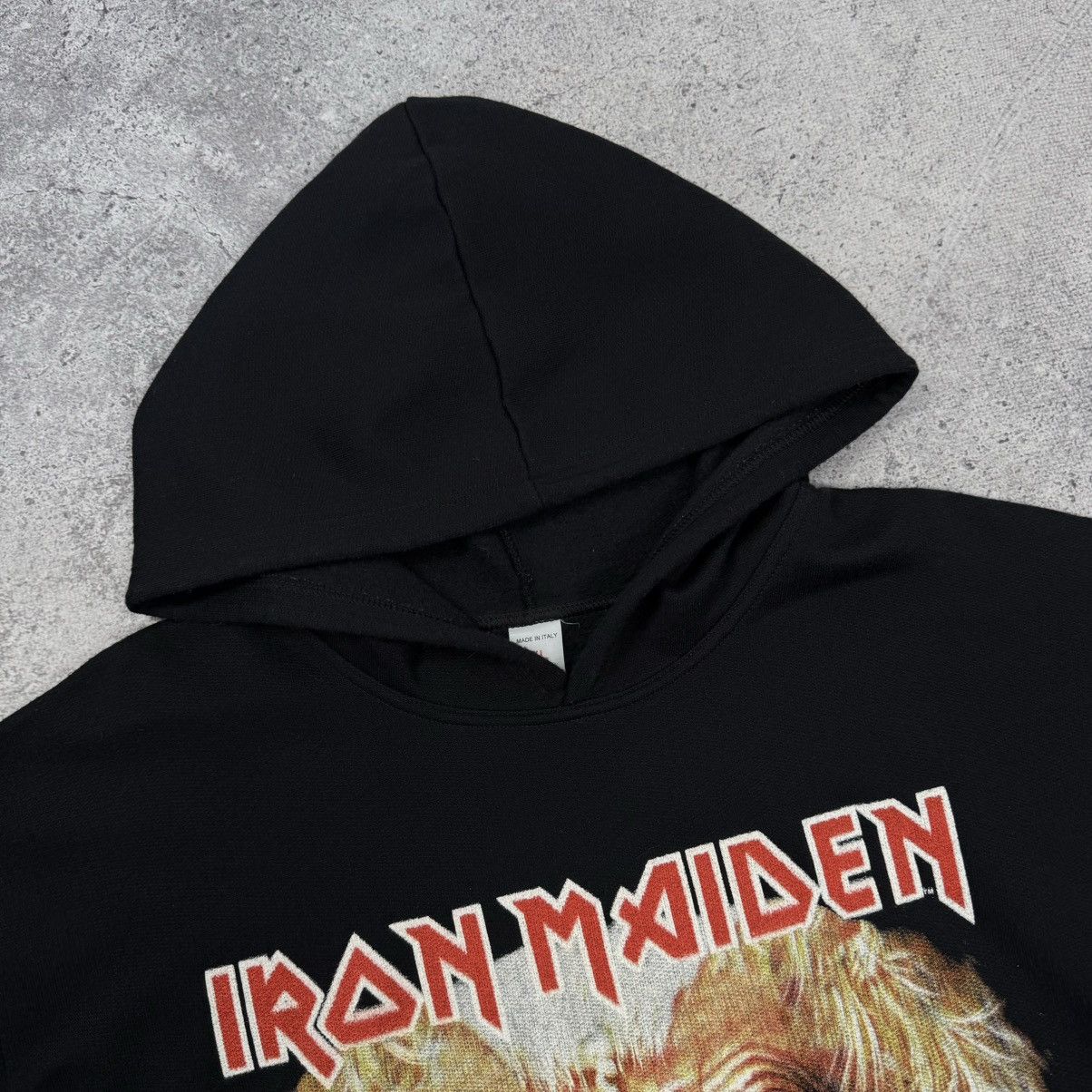 Band Tees Vintage Iron Maiden 1997 Middle Finger Logo Hoodie Size US XL / EU 56 / 4 - 13 Thumbnail