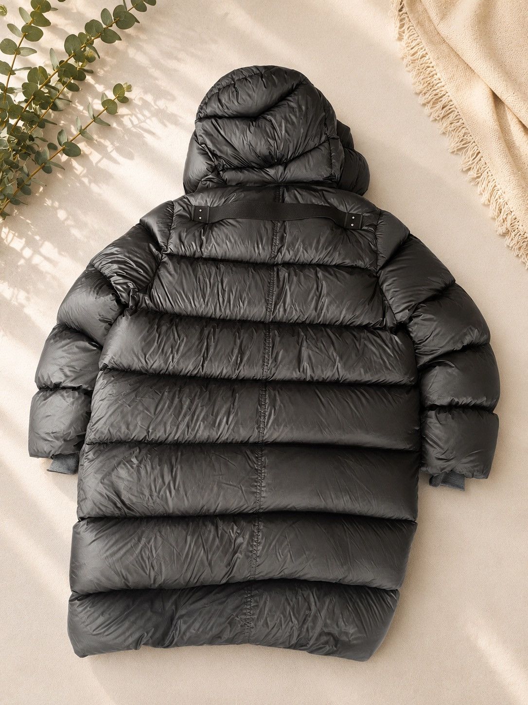 Rick Owens Rick Owens Black Glossy Oversized Puffer Jacket Size US M / EU 48-50 / 2 - 5 Thumbnail