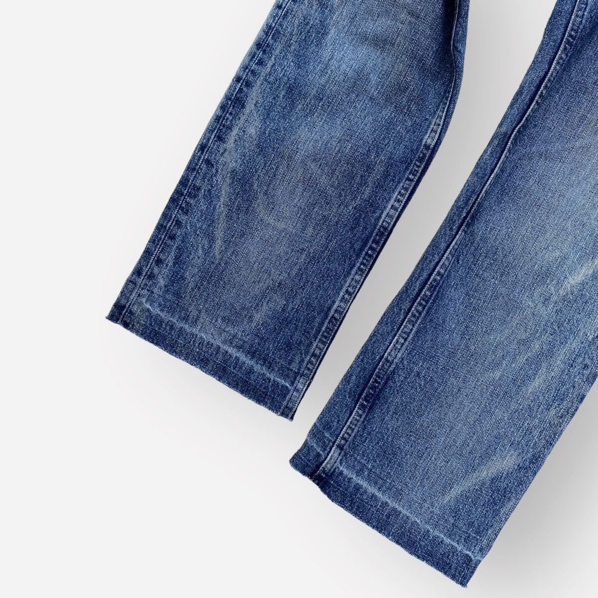 Helmut Lang Vintage 1999 Burned Denim Classic Cut Size US 30 / EU 46 - 5 Thumbnail