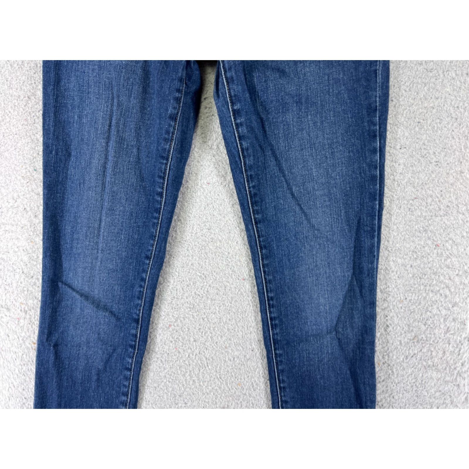 J Brand J.Brand Jeans Womens 25 Blue Denim Skinny Low Rise Cotton Blend 24x26 5-Pocket Design Zip Closure - Regular Fit Mens? Size 42" / US 20 - 3 Thumbnail