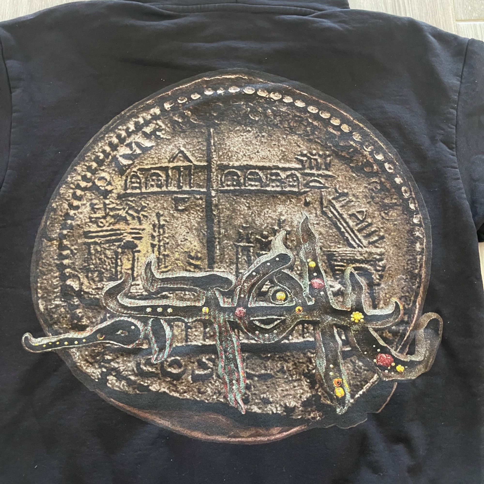 Travis Scott NEW TRAVIS SCOTT UTOPIA RARE ZIP UP HOODIE SZ XL Size US XL / EU 56 / 4 - 4 Thumbnail