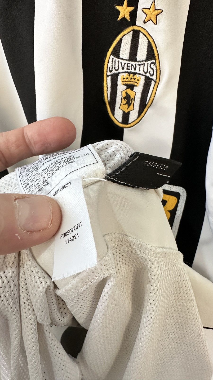Vintage Vtg 2003-2004 JUVENTUS Nike Home Football Shirt Jersey M Size US M / EU 48-50 / 2 - 10 Thumbnail