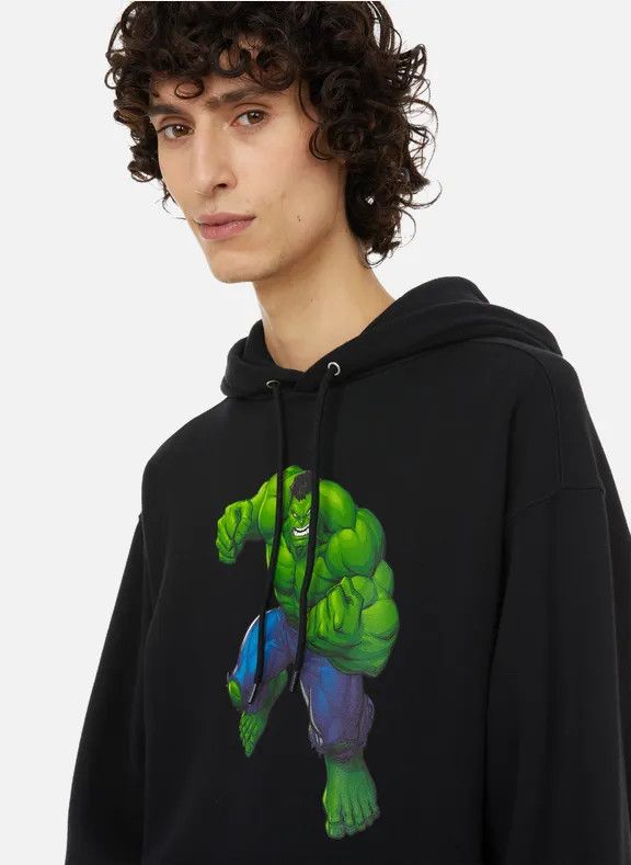Balenciaga o1s1rm1023 Hoodie in Black Size US M / EU 48-50 / 2 - 3 Thumbnail