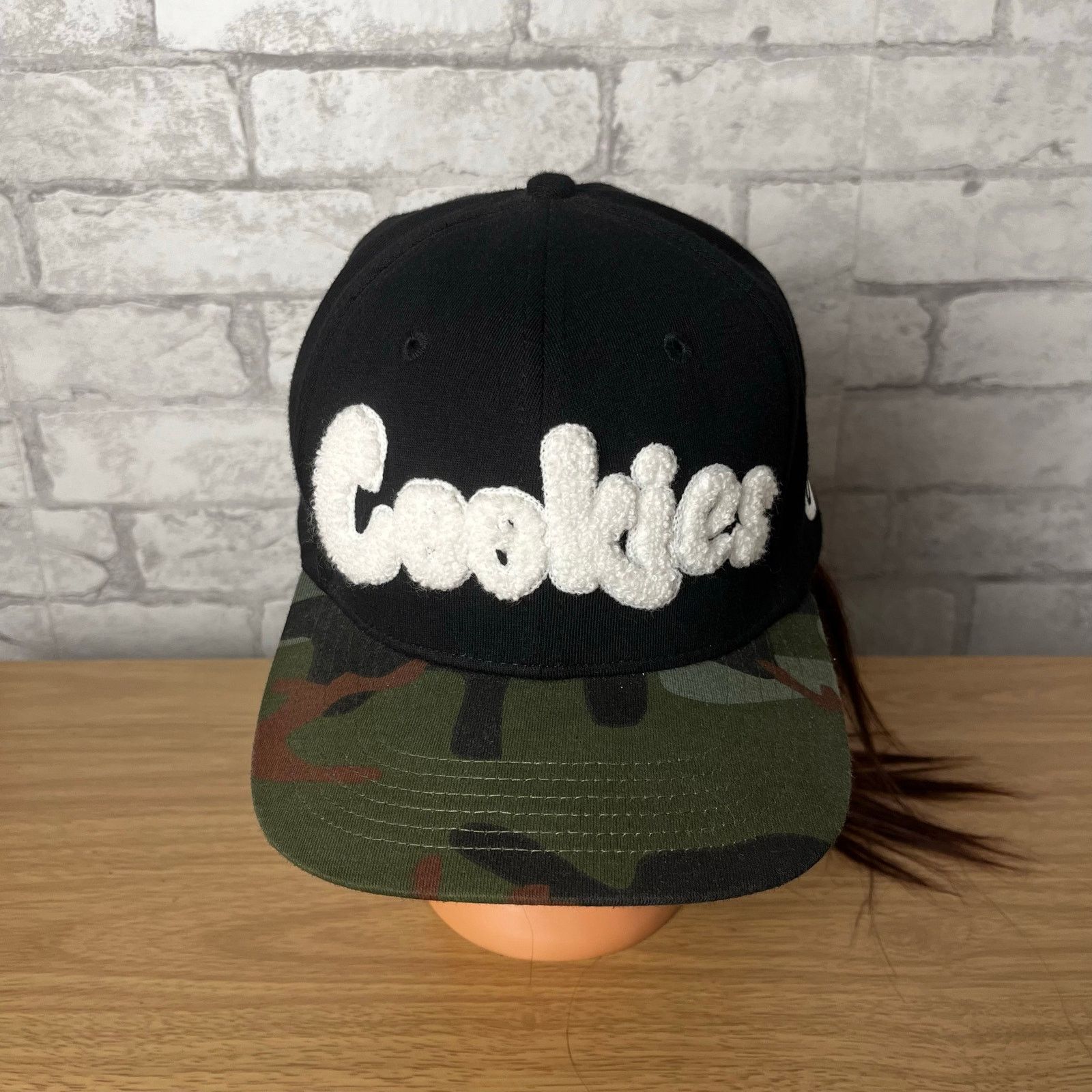 Cookies Cookies Chenille Logo Green Camo Snapback Size ONE SIZE - 1 Thumbnail