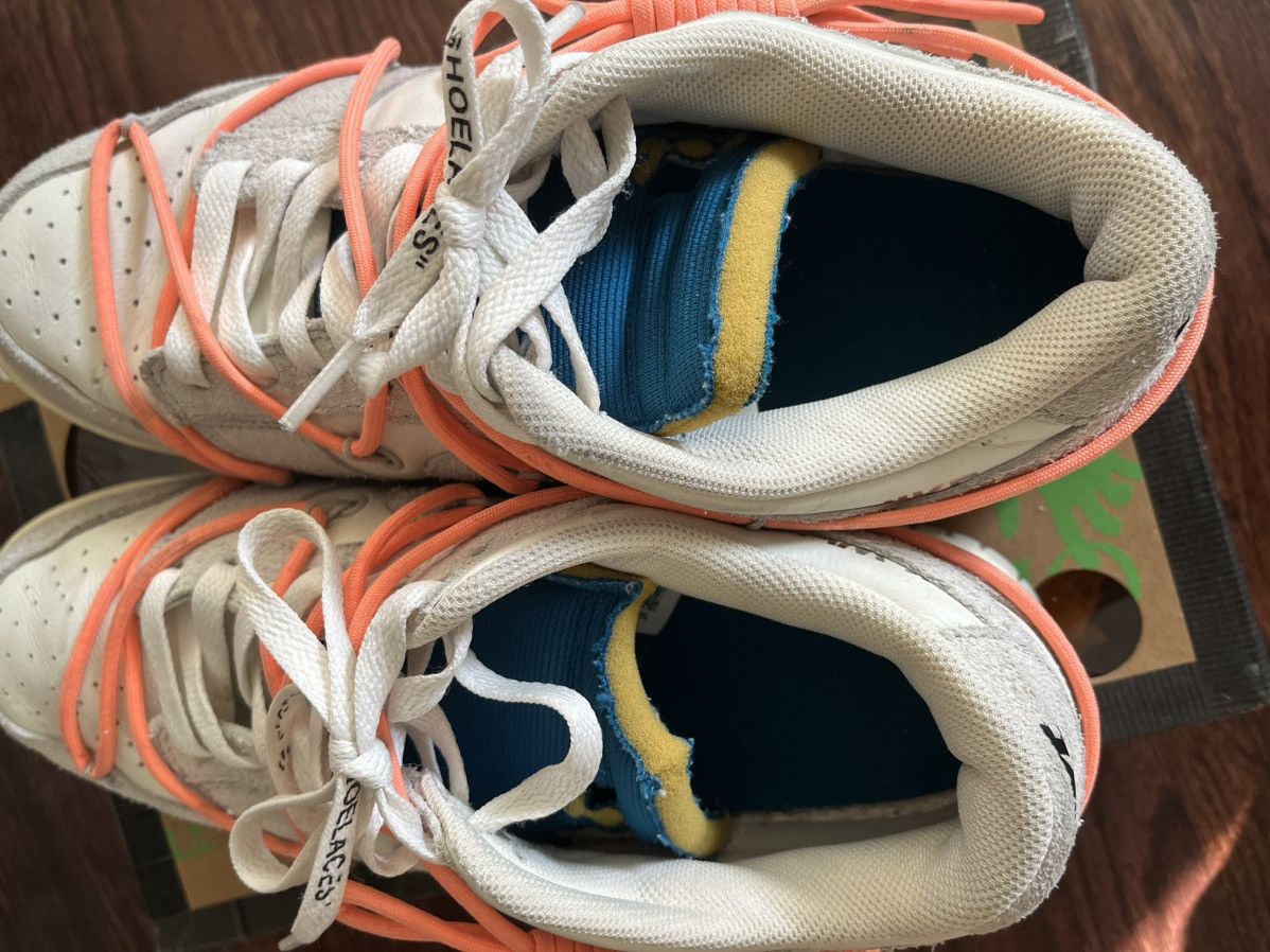 Nike × Off-White Off-White Nike Dunk Low lot 19 size 10 Size US 10 / EU 43 - 7 Thumbnail