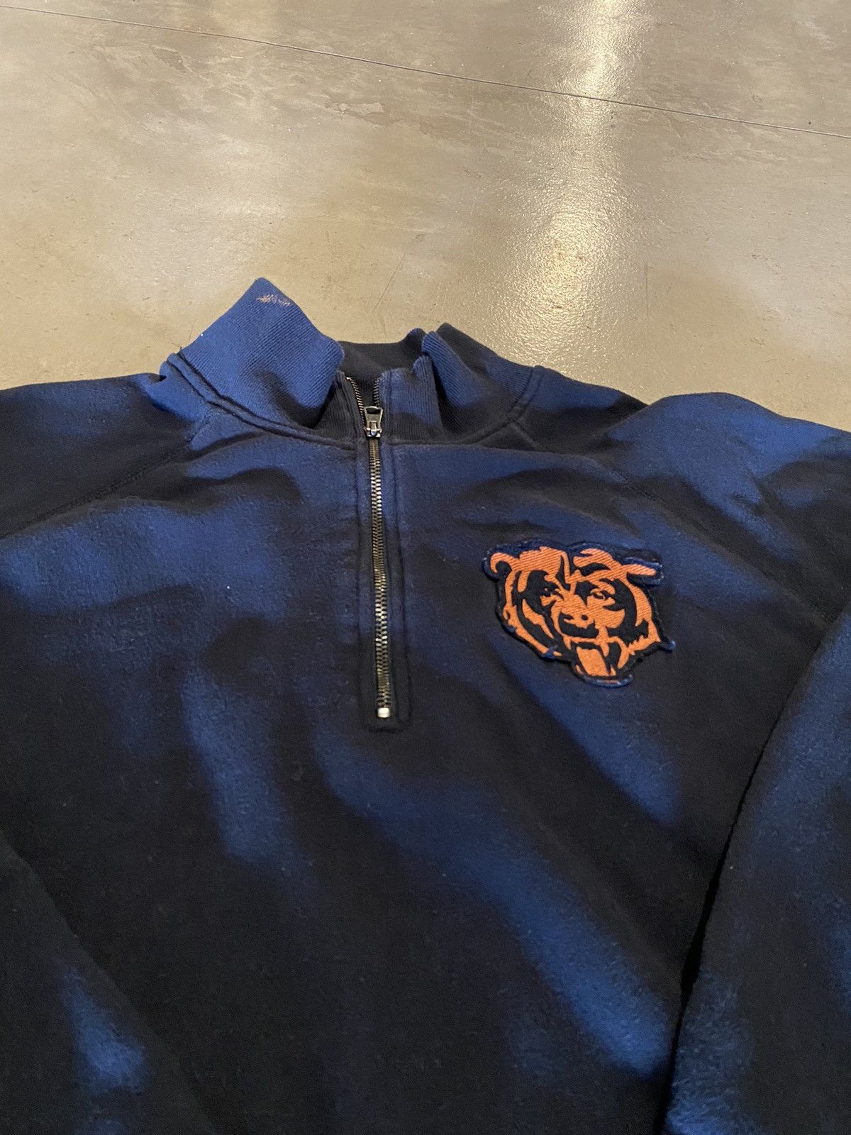 47 Brand × Vintage NFL Chicago Bears HalfZip Jacket Size US XL / EU 56 / 4 - 3 Thumbnail