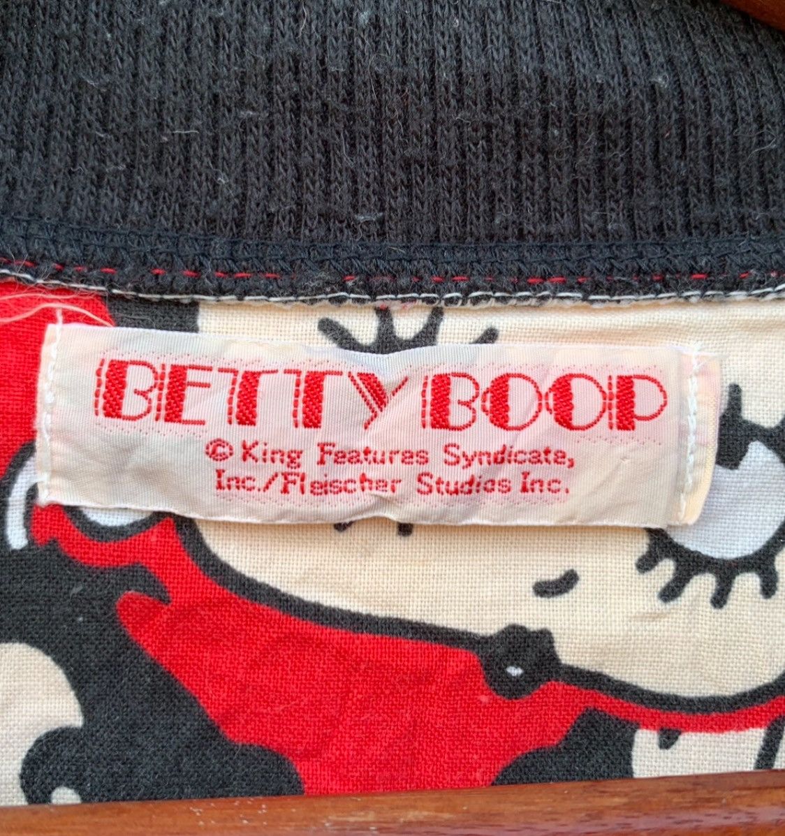 Cartoon Network Betty Boop Shawl Collar Quilted Cardigan Fullprint Size US L / EU 52-54 / 3 - 12 Thumbnail