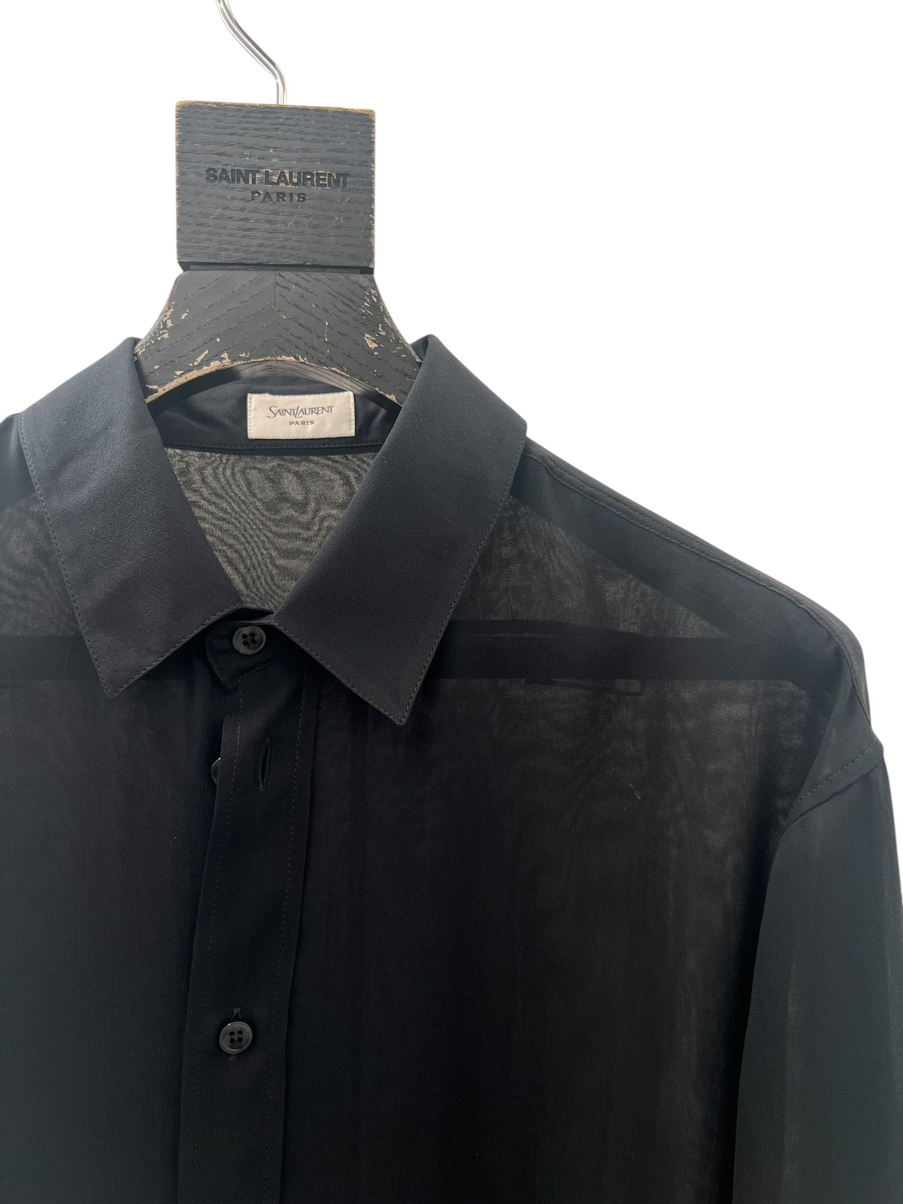 Saint Laurent Paris Saint Laurent silk shirt Size US M / EU 48-50 / 2 - 2 Thumbnail