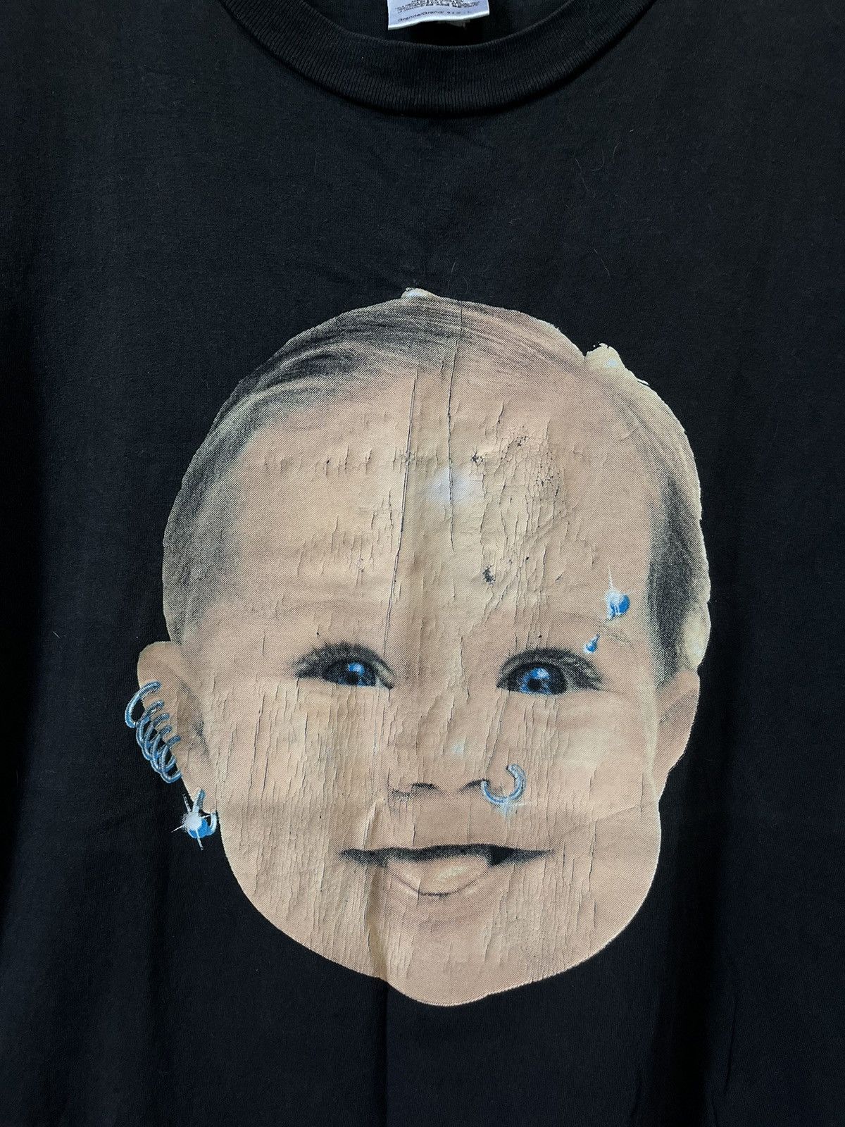 Vintage Punk Kid Why me? Parody Tee 90s Size US L / EU 52-54 / 3 - 3 Thumbnail