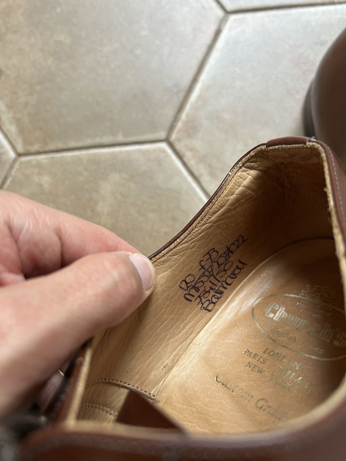 Church's Churchs Derby Cartmel Dress Shoes Size US 13 / EU 46 - 6 Thumbnail