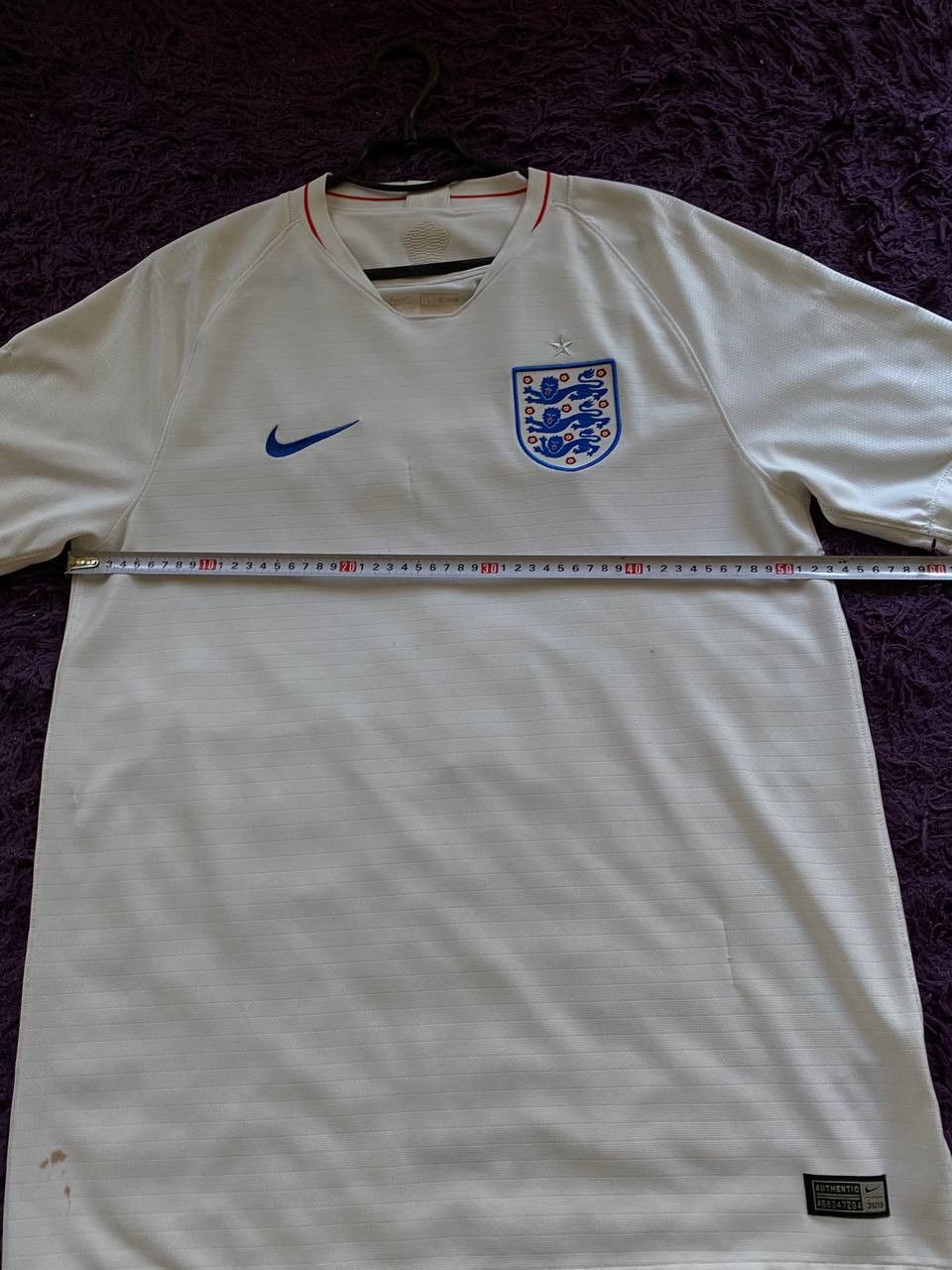 Nike × Vintage 90s Nike Central Swoosh Vintage Y2K Oversized Retro T-Shirt Size US L / EU 52-54 / 3 - 7 Thumbnail
