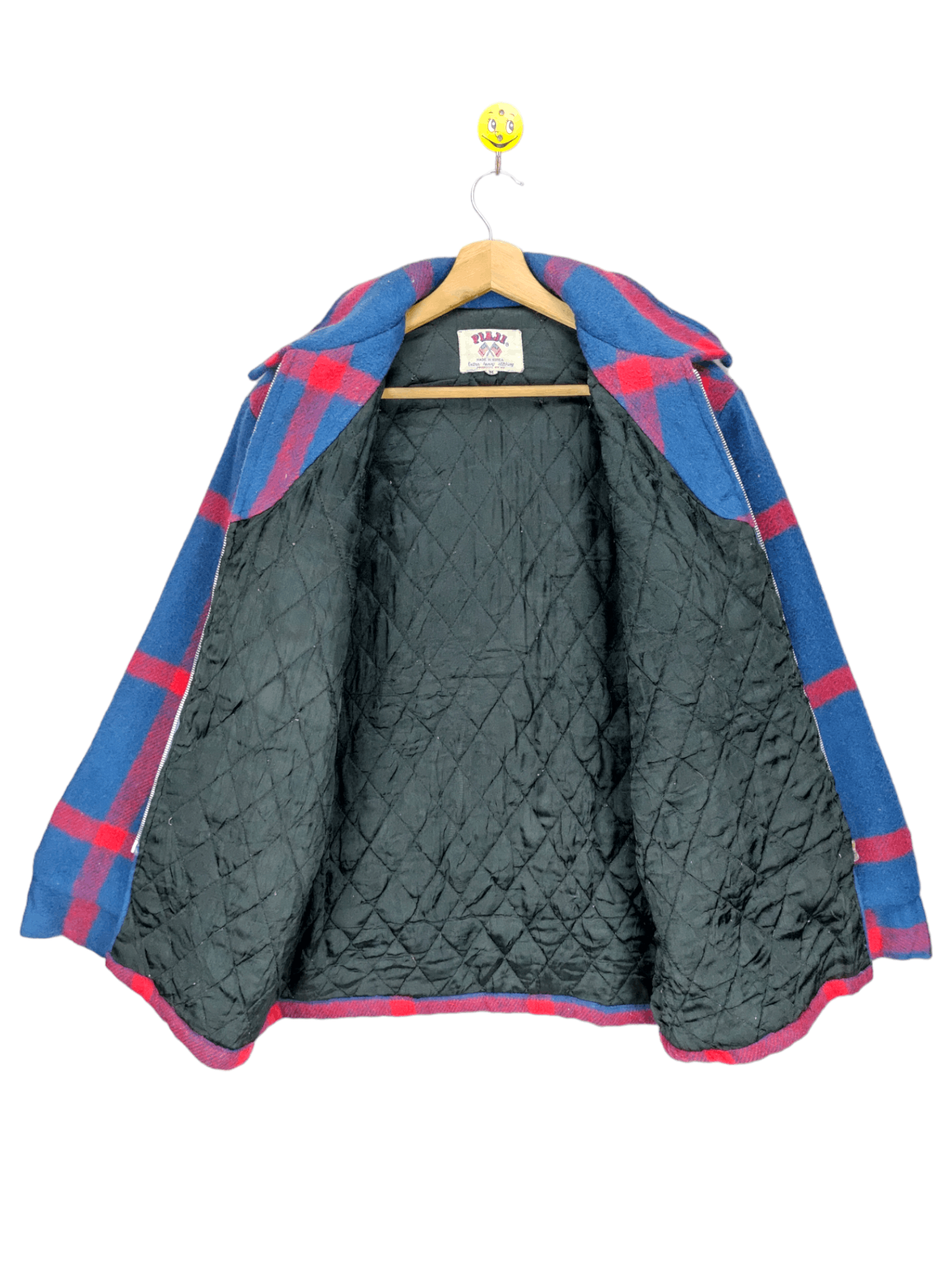 Japanese Brand Steals🔥Vintage Flannel Jacket Wool by Piaji Size US M / EU 48-50 / 2 - 5 Thumbnail