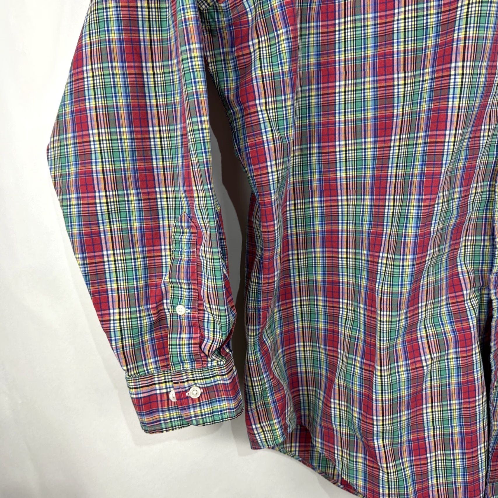 Polo Ralph Lauren VINTAGE Polo Ralph Lauren Mens Classic Fit Shirt XL Plaid Long Sleeve Button-Up Size US XL / EU 56 / 4 - 7 Thumbnail
