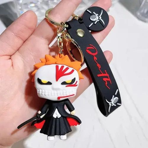 Other Kawaii Bleach Cosplay Kurosaki Ichigo KeyChain Size ONE SIZE - 4 Thumbnail