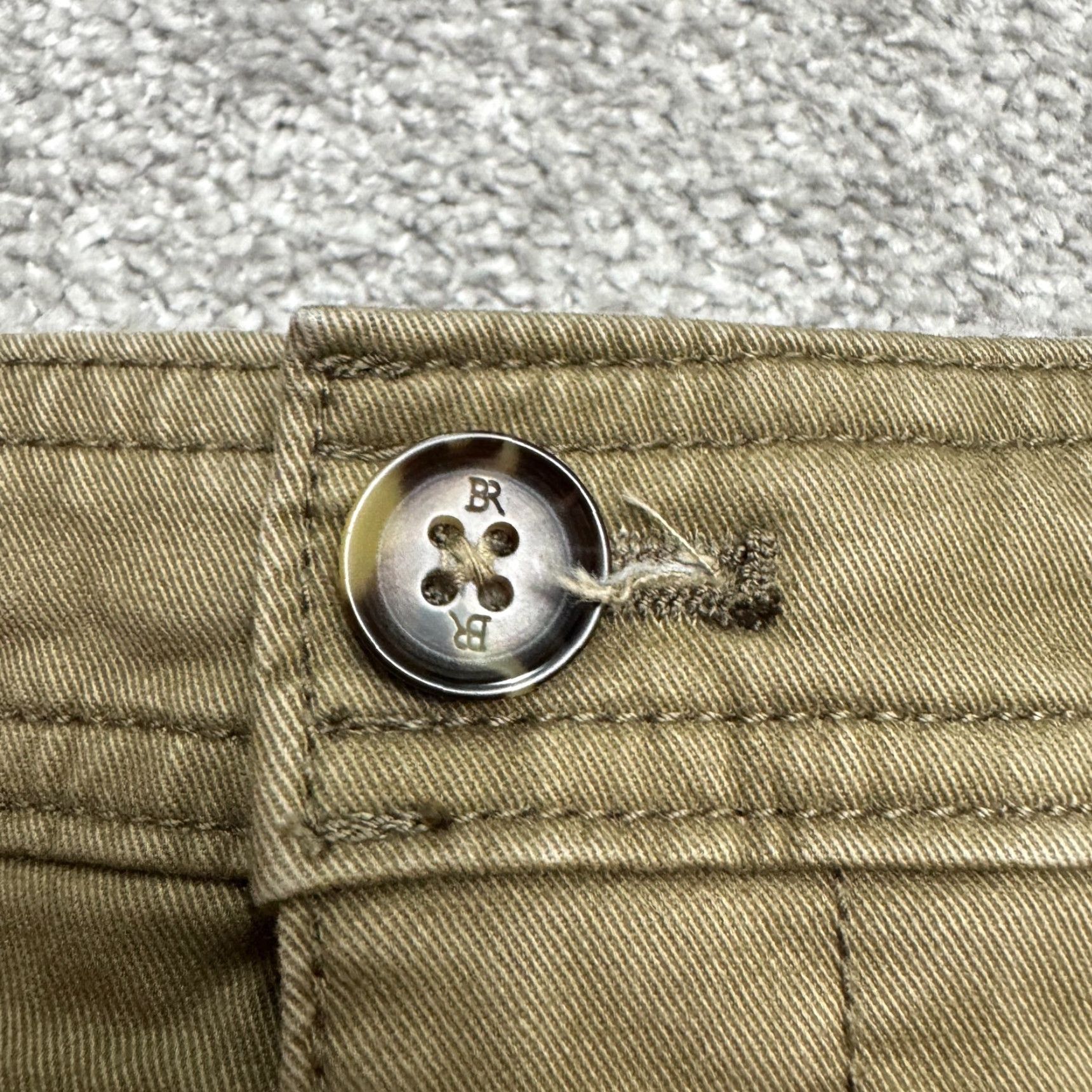 Banana Republic Banana Republic Slim Fir Mid Rise Ankle Pants Womens 6 Campground Green Cotton Twill Classic Modern 90s? Size 28" / US 6 / IT 42 - 3 Thumbnail