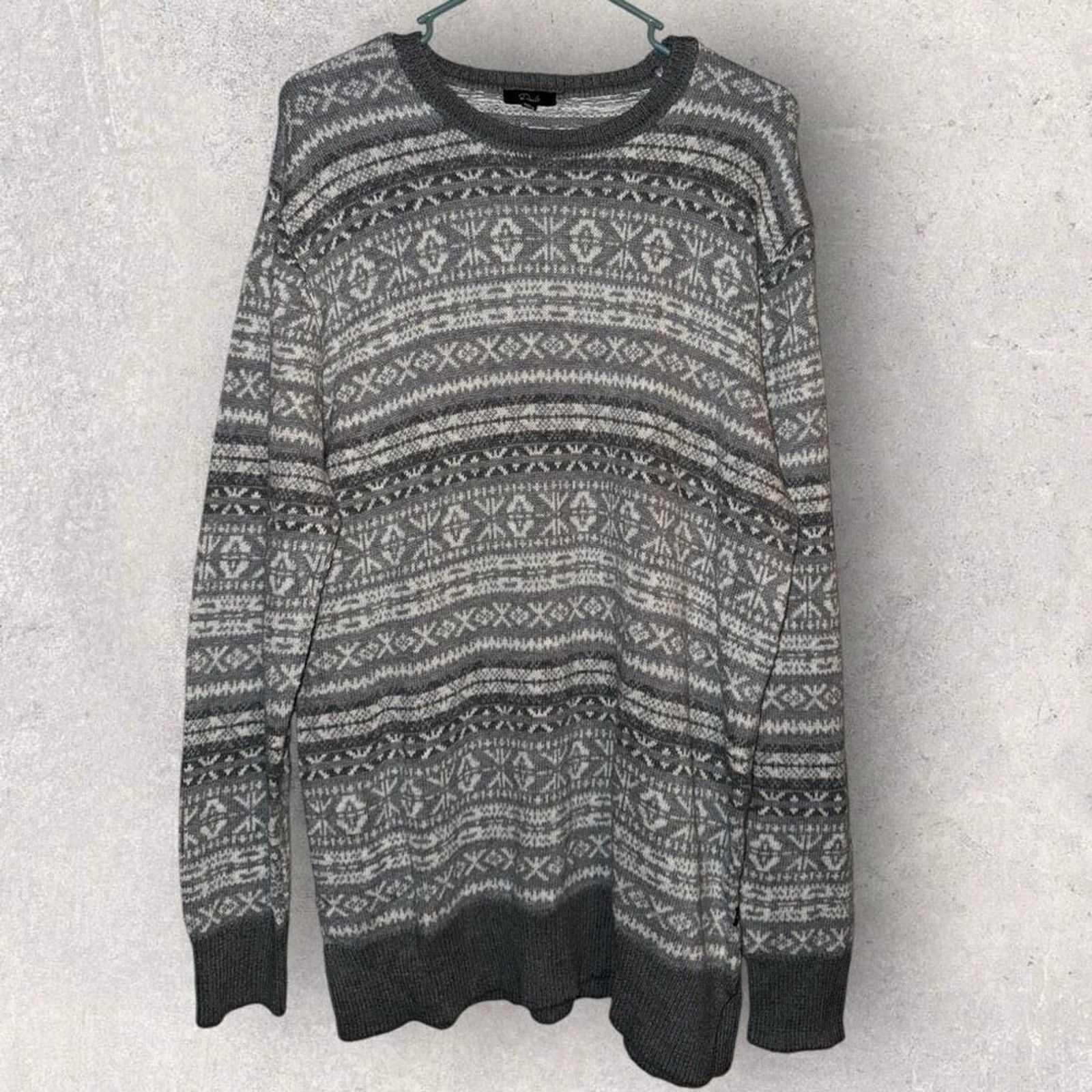 Rails Rails Carlisle Sweater - Silver Icicle - Size Large Size US L / EU 52-54 / 3 - 2 Thumbnail