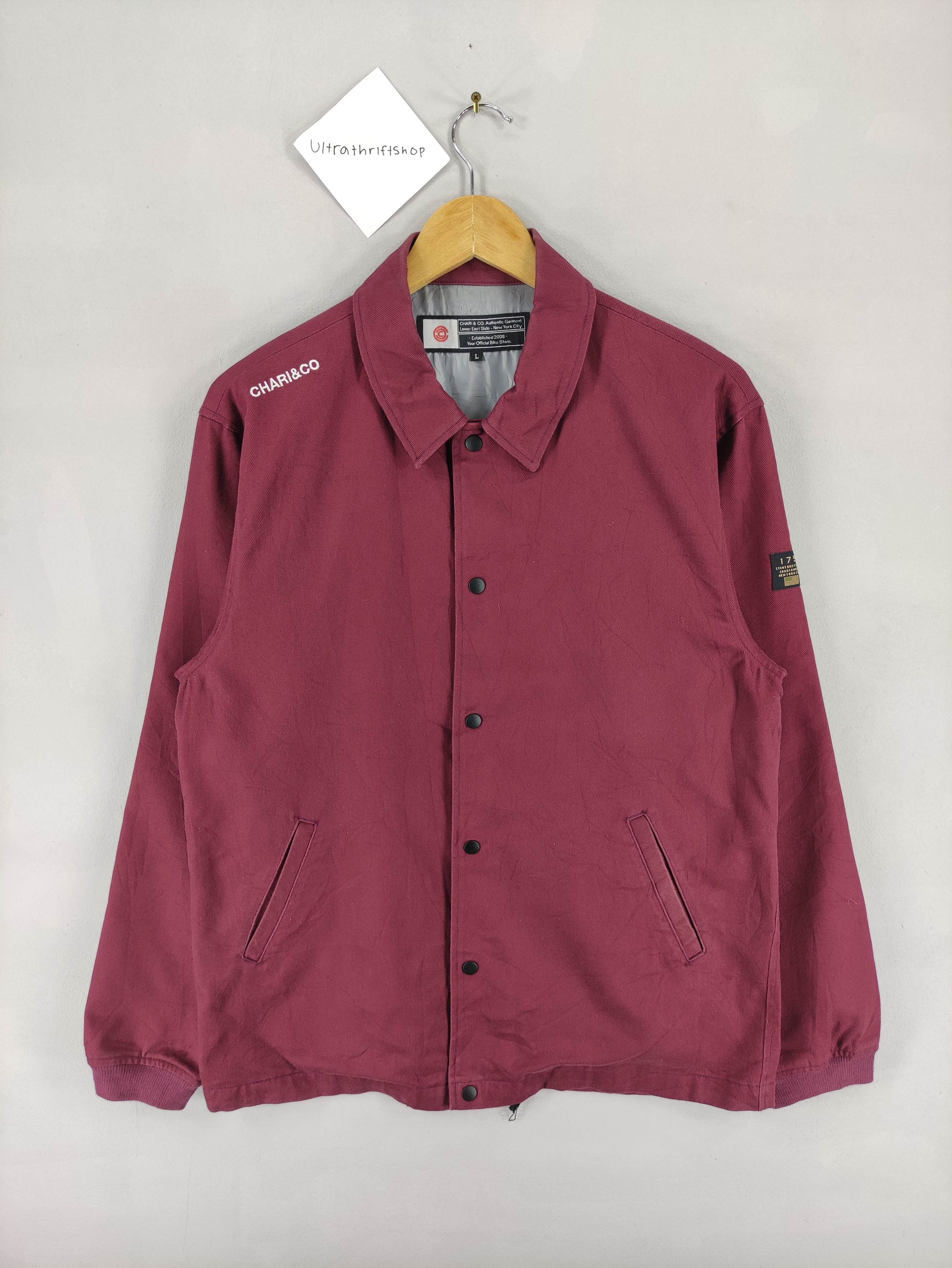 Japanese Brand Vintage Casual Jacket Zipper By Chairi And Co Size US L / EU 52-54 / 3 - 1 Thumbnail