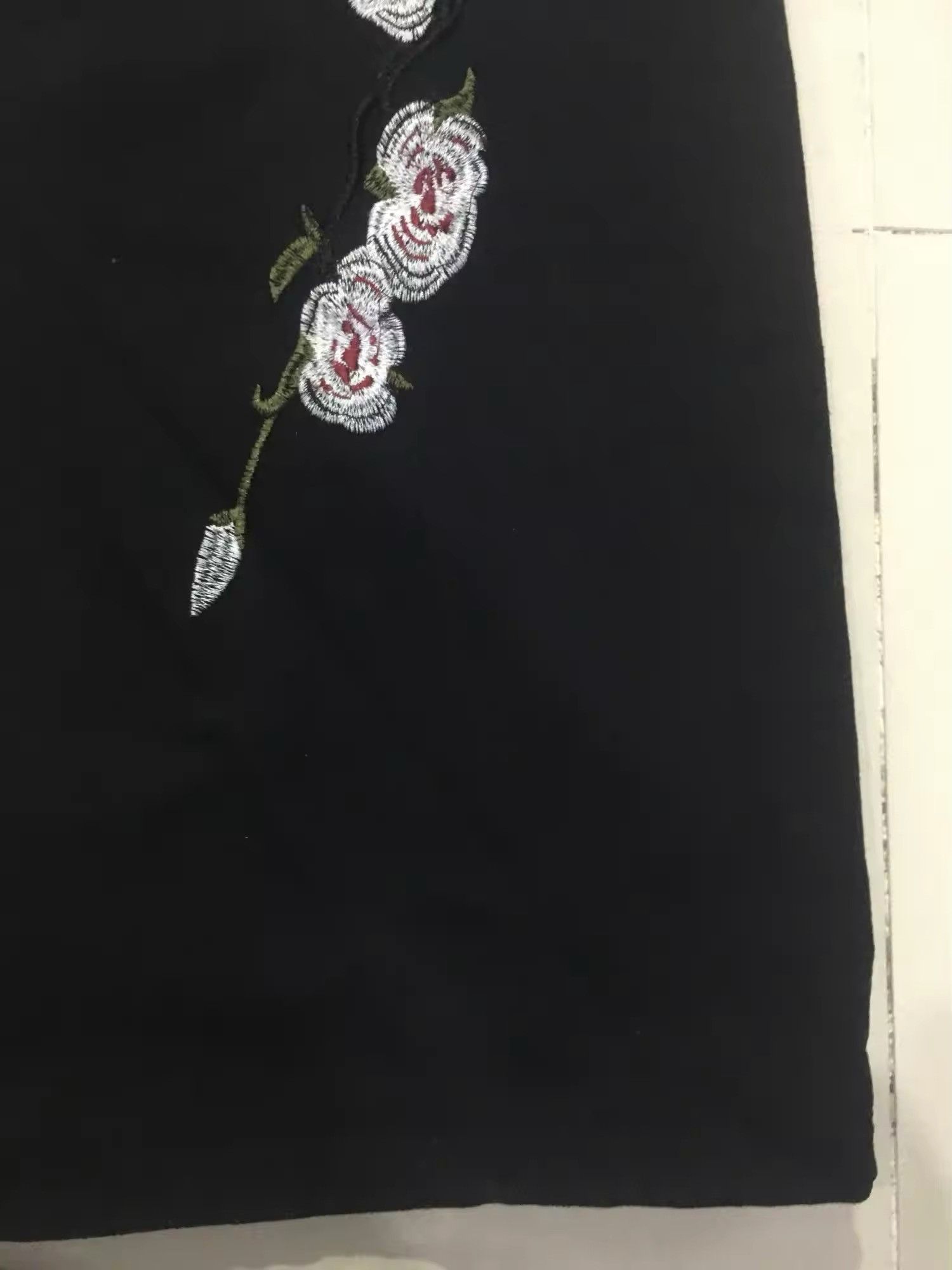 Jean Y2k cherry blossom print pattern baggy jeans Size US 33 - 7 Thumbnail