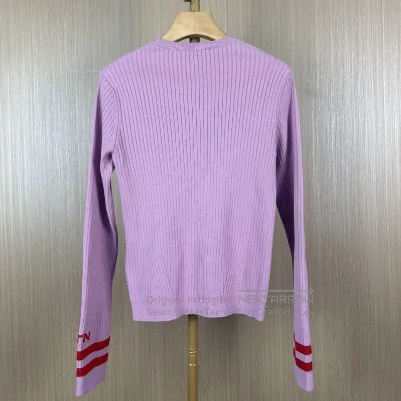 Valentino Valentino Ribbed Pink Sweater for Women . Size L / US 10 / IT 46 - 2 Thumbnail
