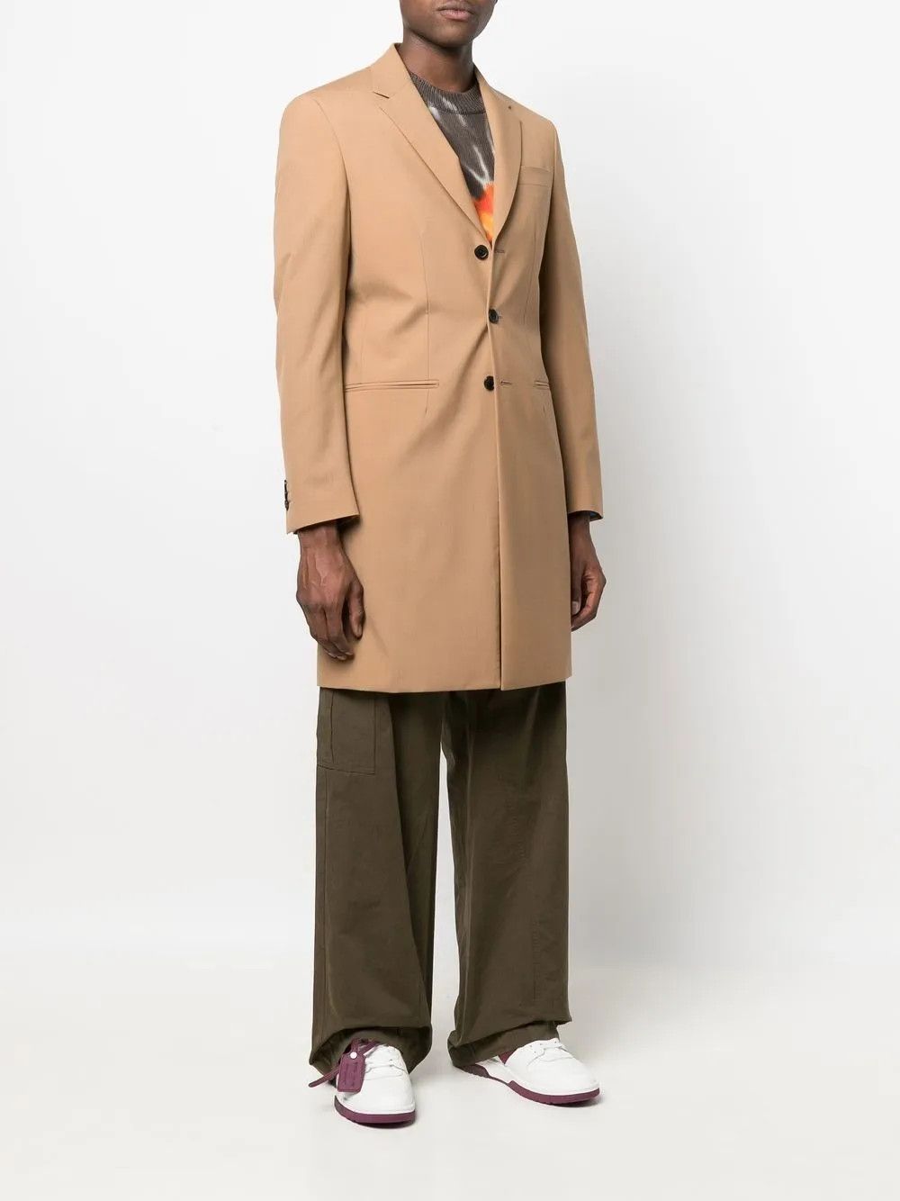 Off-White o1y0225 Coat in Camel Size US S / EU 44-46 / 1 - 3 Thumbnail