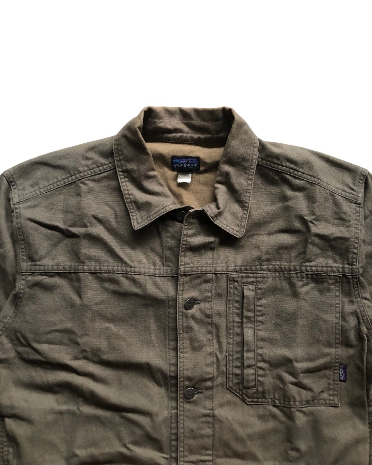 Patagonia Vintage Patagonia Firetrail Jacket 2002 Grail Grey Khaki Size US M / EU 48-50 / 2 - 3 Thumbnail