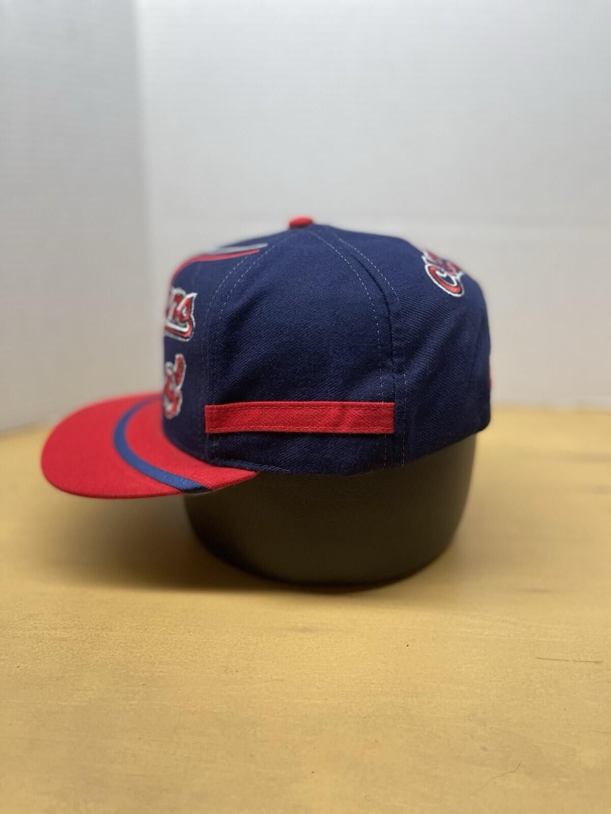 Twins Enterprise Inc. Cleveland Indians Jersey Wool Twins Enterprise Snapback Hat Size ONE SIZE - 5 Thumbnail
