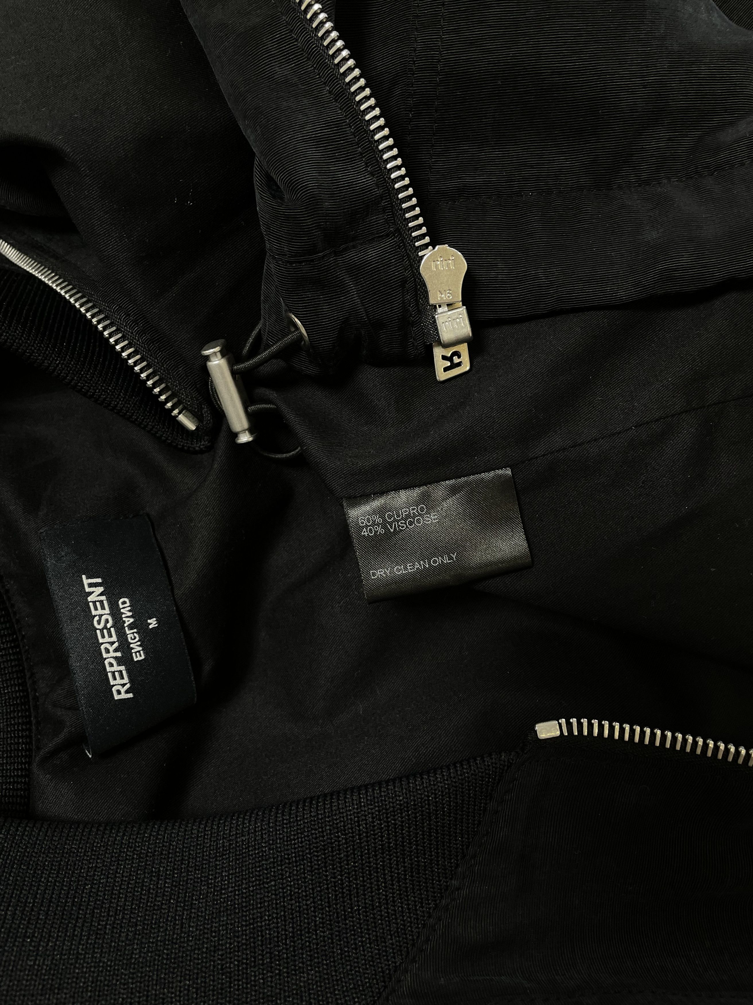 Represent Clo. REPRESENT CLO. England Jacket Cupro Viscose Bomber Coat Size US M / EU 48-50 / 2 - 9 Thumbnail