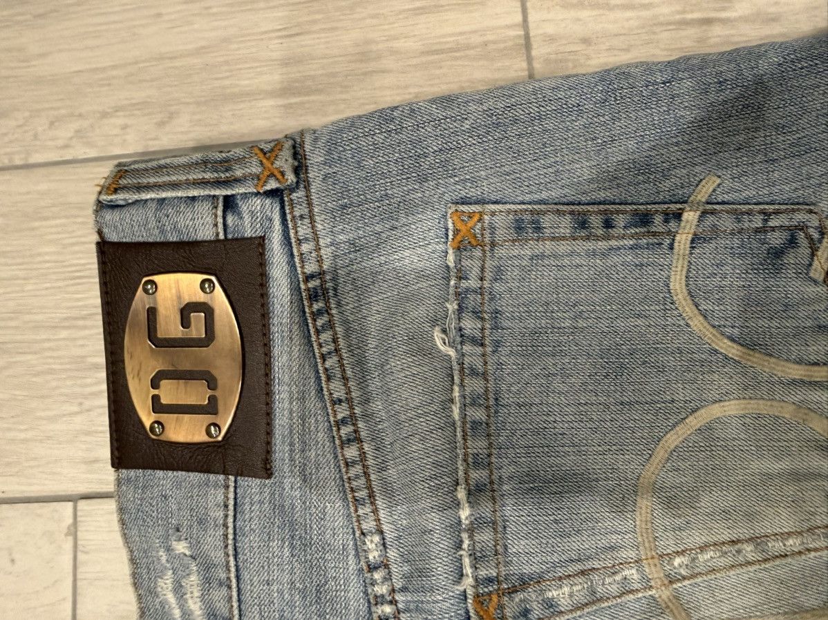 Dolce & Gabbana Dolce & Gabbana Vintage Distressed Washed Denim Size US 34 / EU 50 - 8 Thumbnail