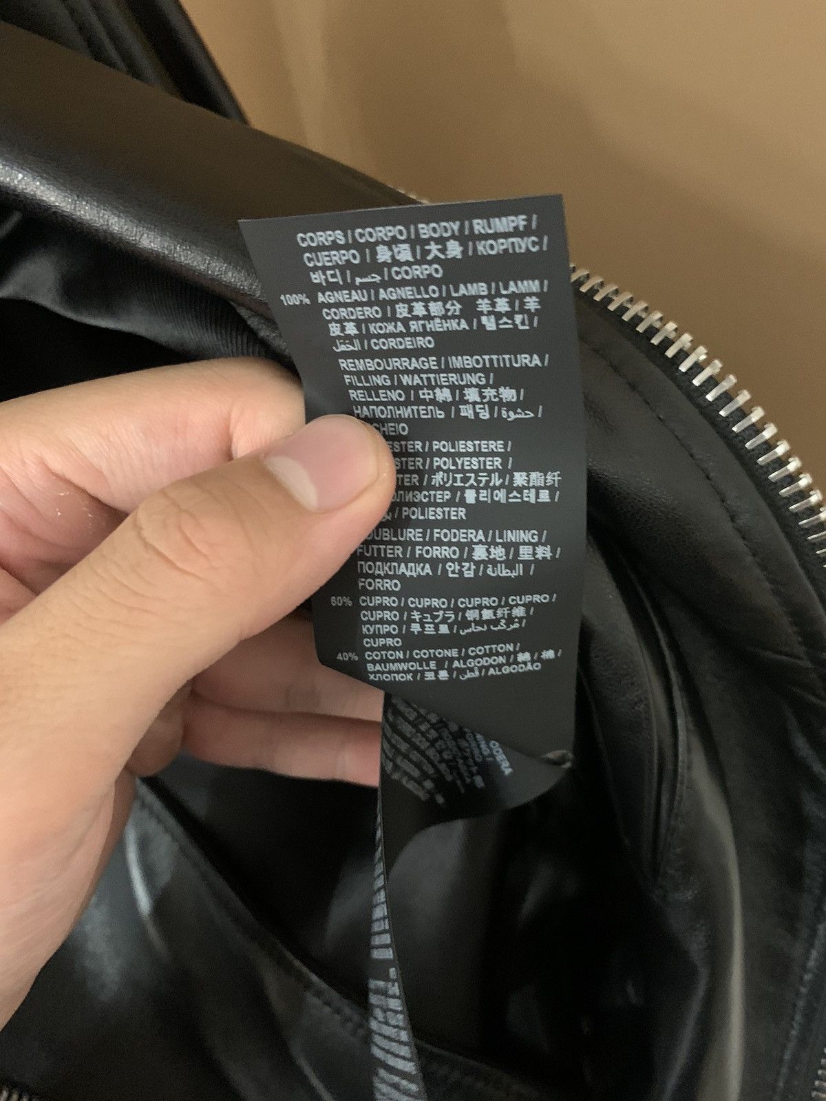 Saint Laurent Paris Saint Laurent 2021SS Lambskin L01 leather jacket Size US S / EU 44-46 / 1 - 7 Thumbnail