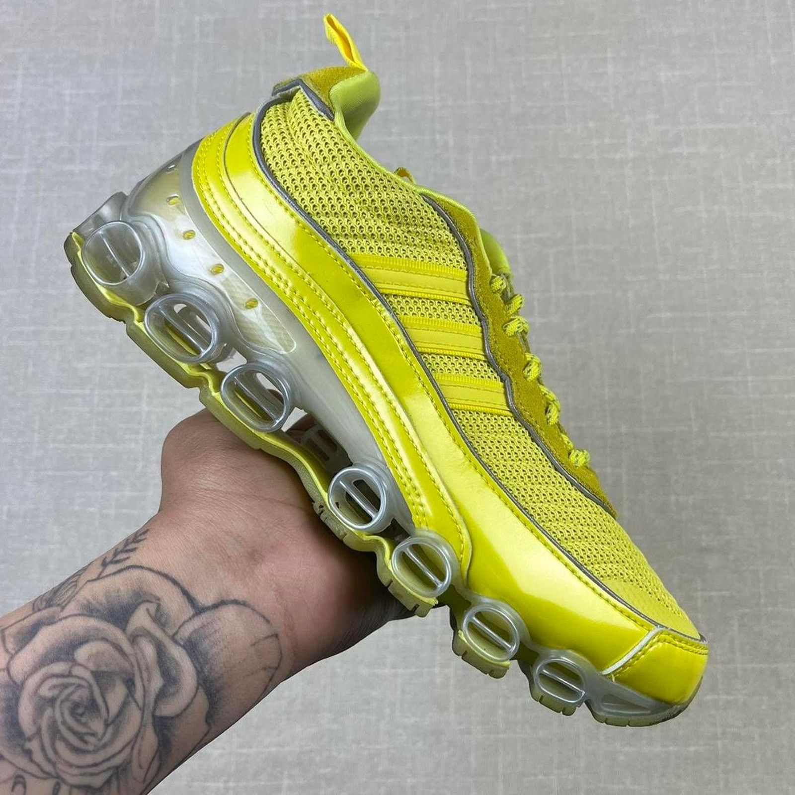 2020 Adidas Microbounce T1 “Shock Yellow