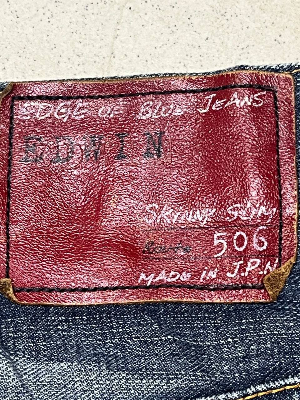 Edwin EDWIN BLACK FADED JEANS Size US 30 / EU 46 - 13 Thumbnail