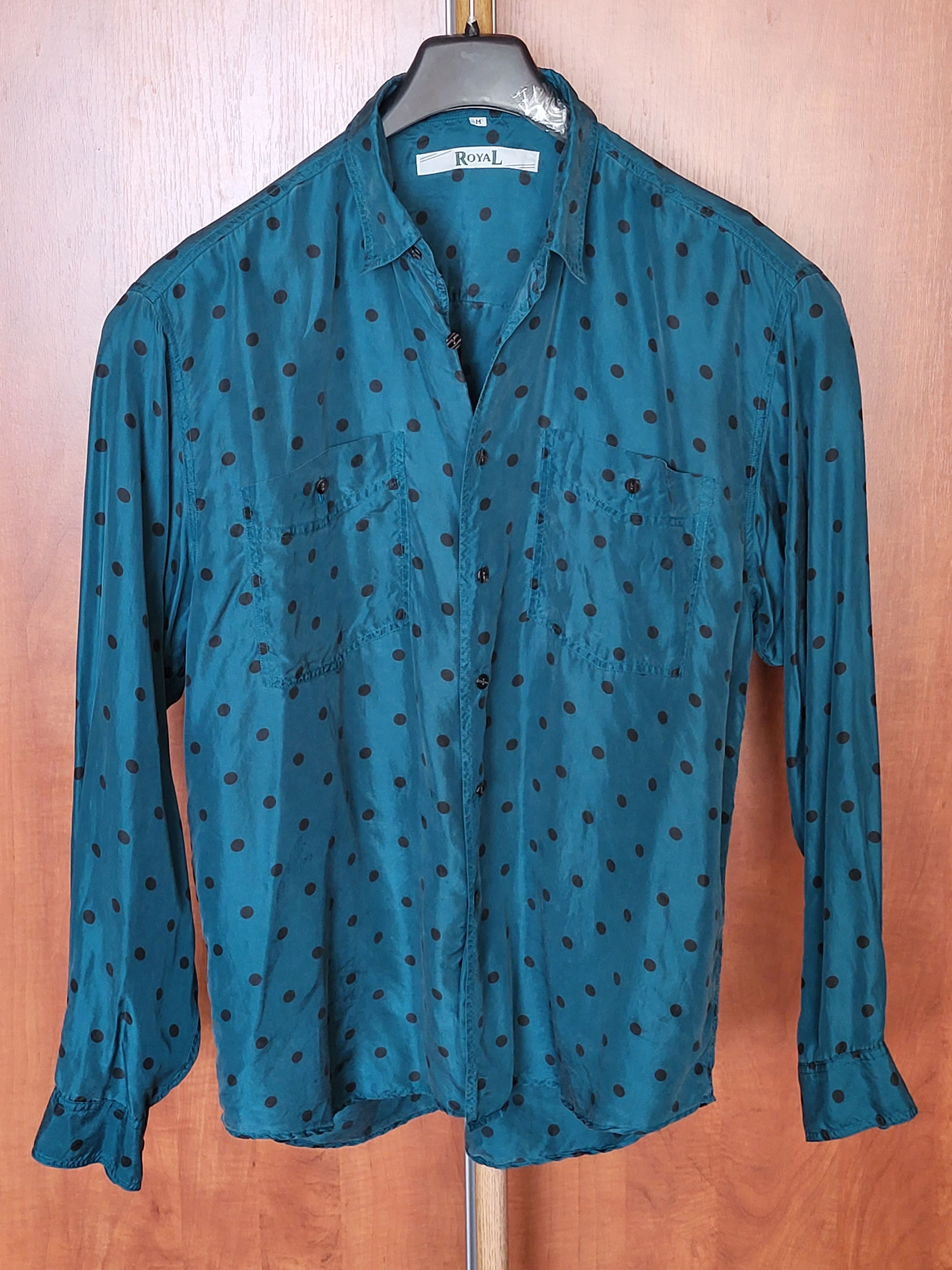 Other Royal china lux silk shirt.Size M but fit L. Size US M / EU 48-50 / 2 - 1 Thumbnail