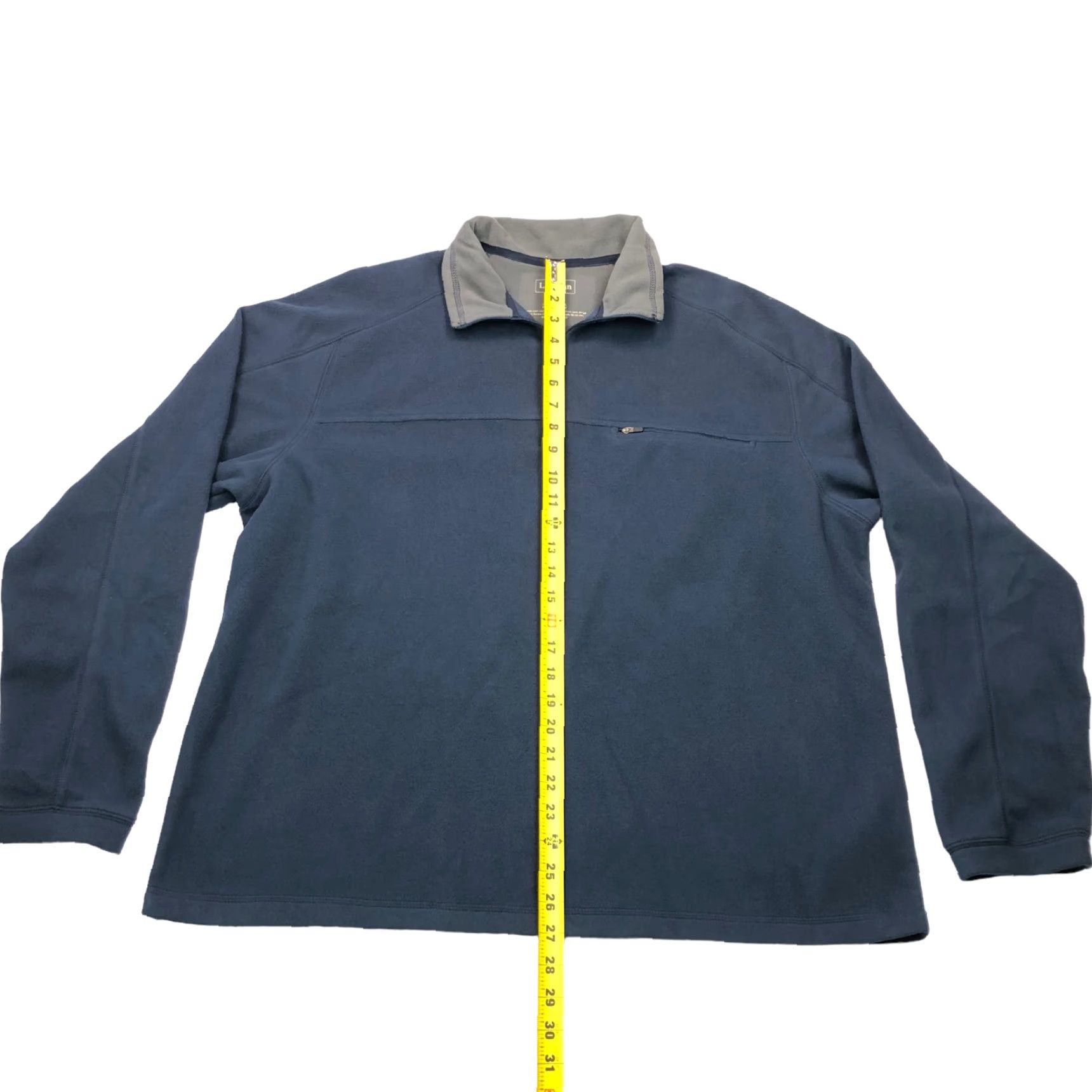 Vintage LL Bean Men's Performance Jacket 1/4 Zip Blue XL Size US XL / EU 56 / 4 - 6 Thumbnail
