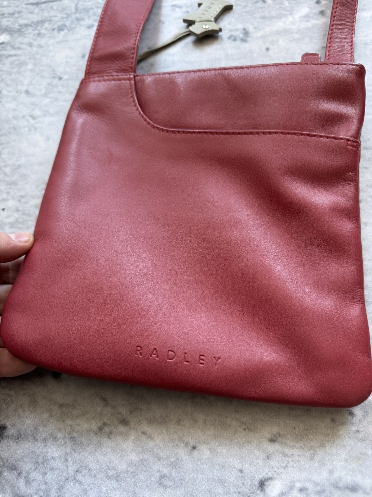 Vintage Vintage red Radley shoulder bag wmns Size ONE SIZE - 2 Thumbnail