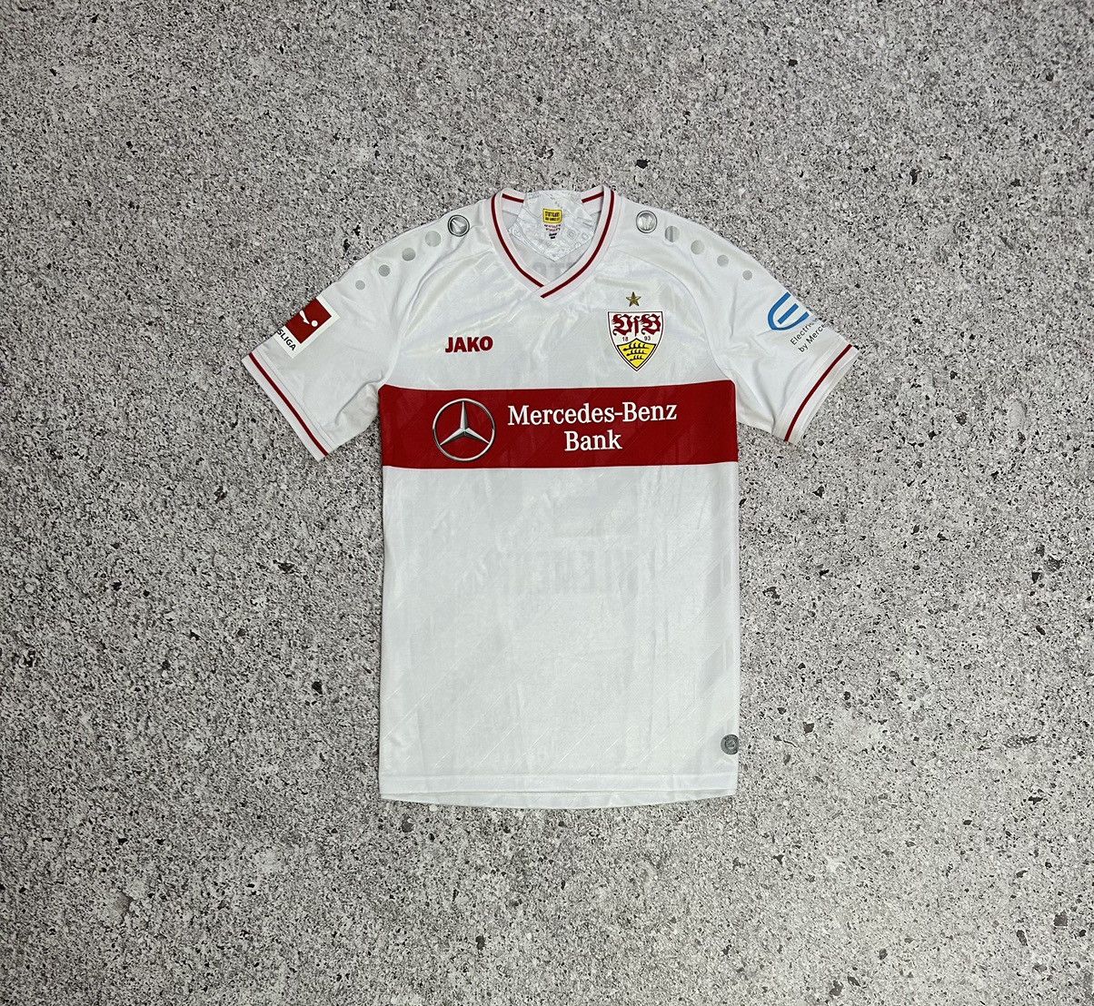 Vintage Jako Germany VFB Stuttgart 2020 2021 Klement Soccer Jersey Size US L / EU 52-54 / 3 - 3 Thumbnail