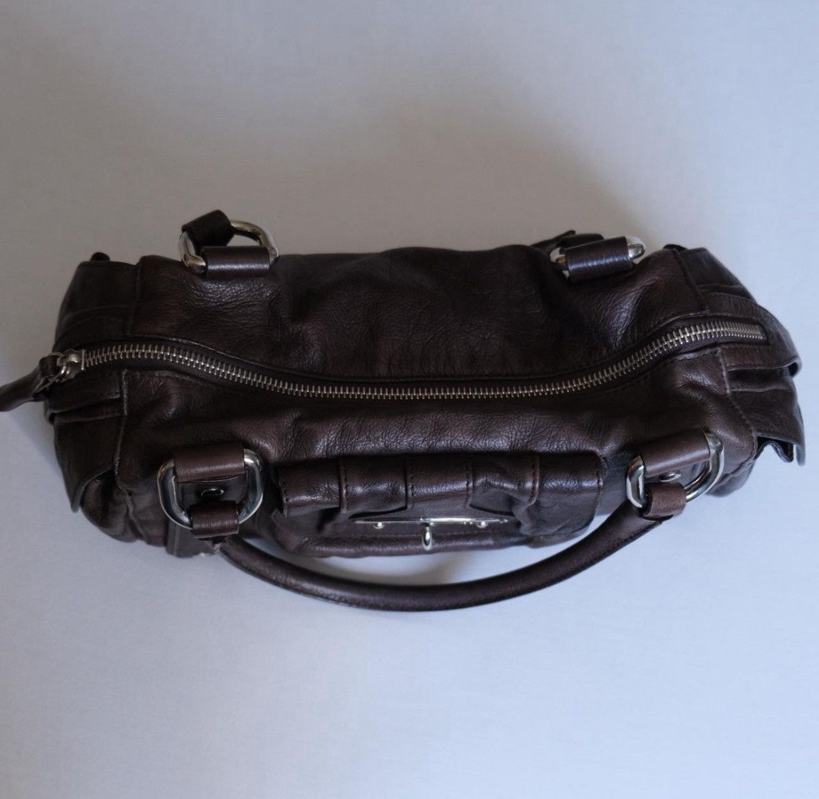 Trussardi Trussardi leather turn key lock bag Size ONE SIZE - 4 Thumbnail