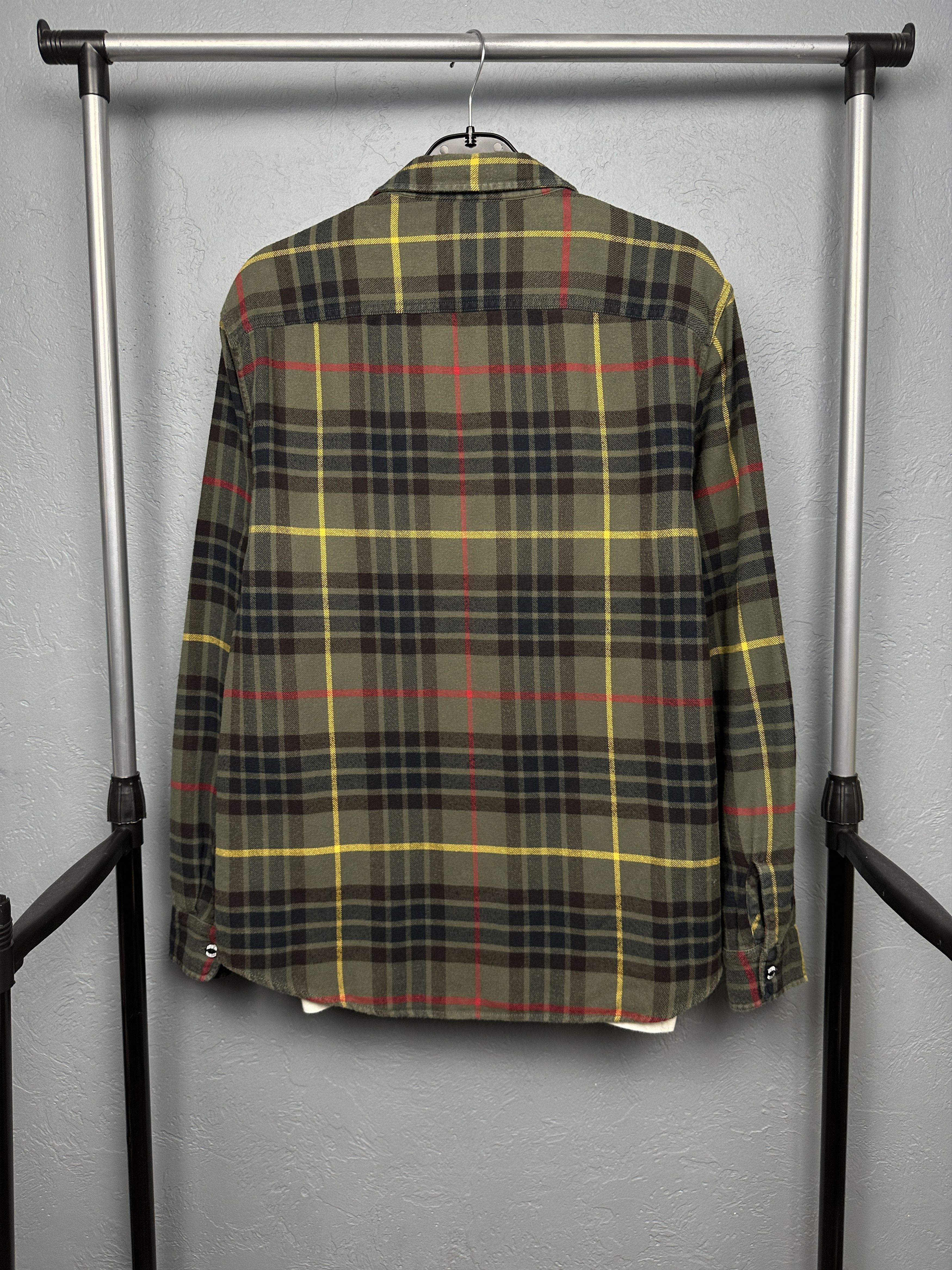 Edwin Edwin Mens Labour Flannel Plaid Shirt Size US L / EU 52-54 / 3 - 6 Thumbnail