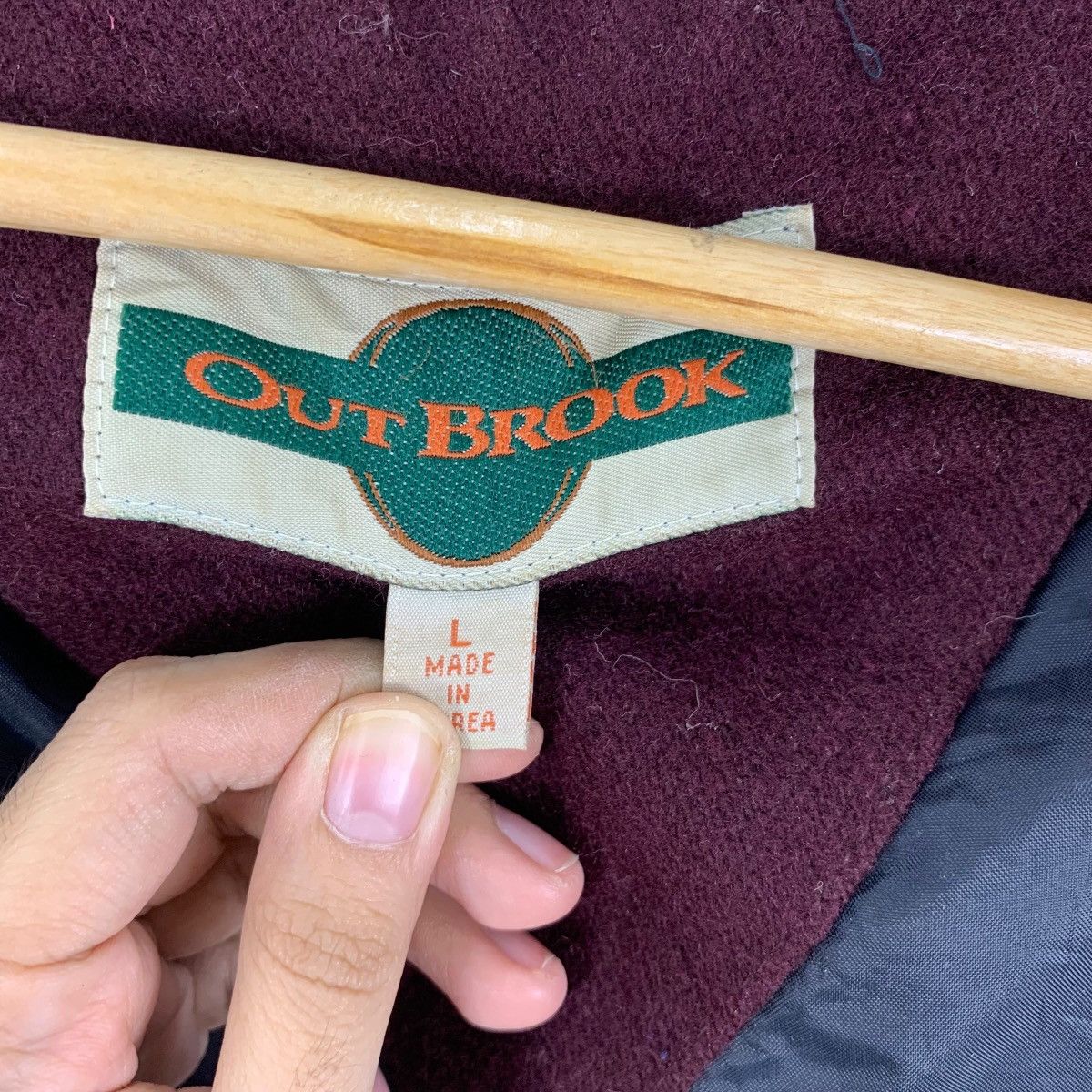 Vintage Vintage OUT BROOK Duffle Coat Heavy Jacket Outdoor Parka Size US L / EU 52-54 / 3 - 7 Thumbnail