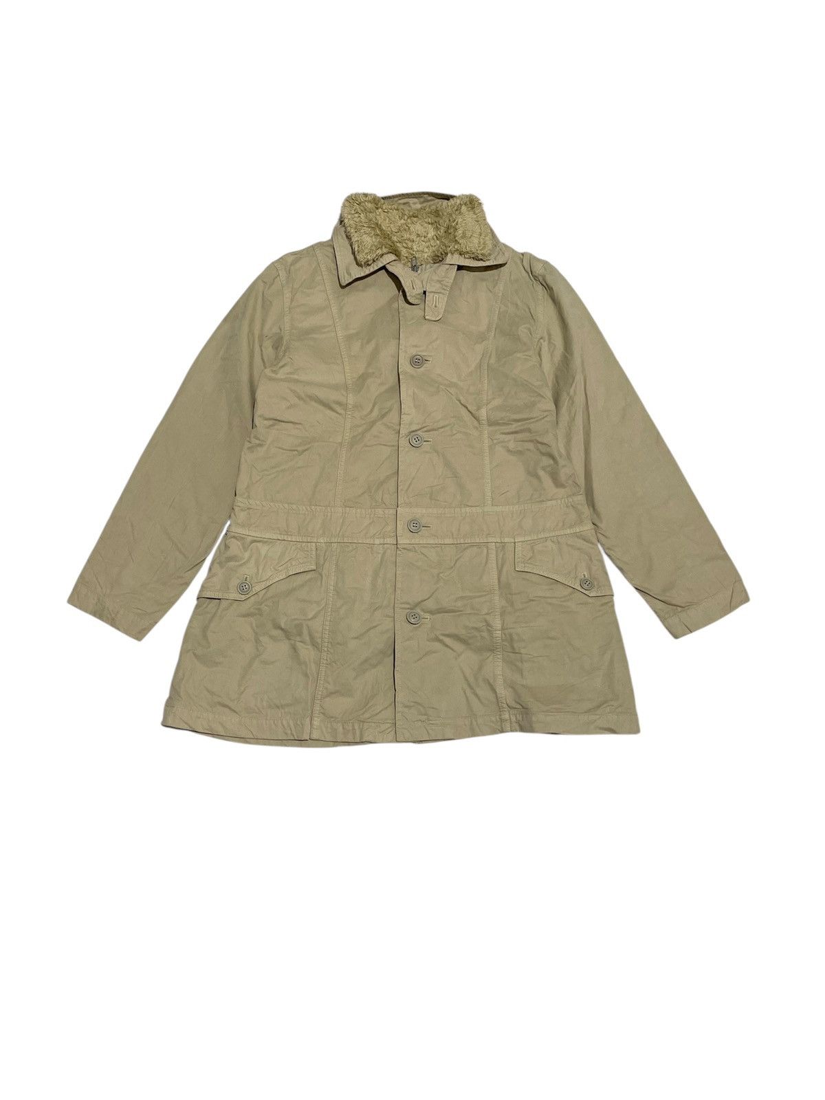 Issey Miyake Plantation Issey Miyake Parka Fur Lined Jacket Size US M / EU 48-50 / 2 - 2 Thumbnail