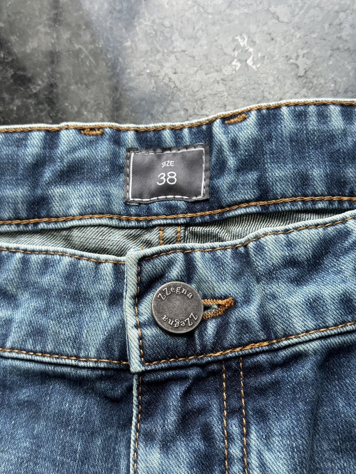 Z Zegna Z Zegna Vintage Regular Rise Jeans Size US 38 / EU 54 - 4 Thumbnail