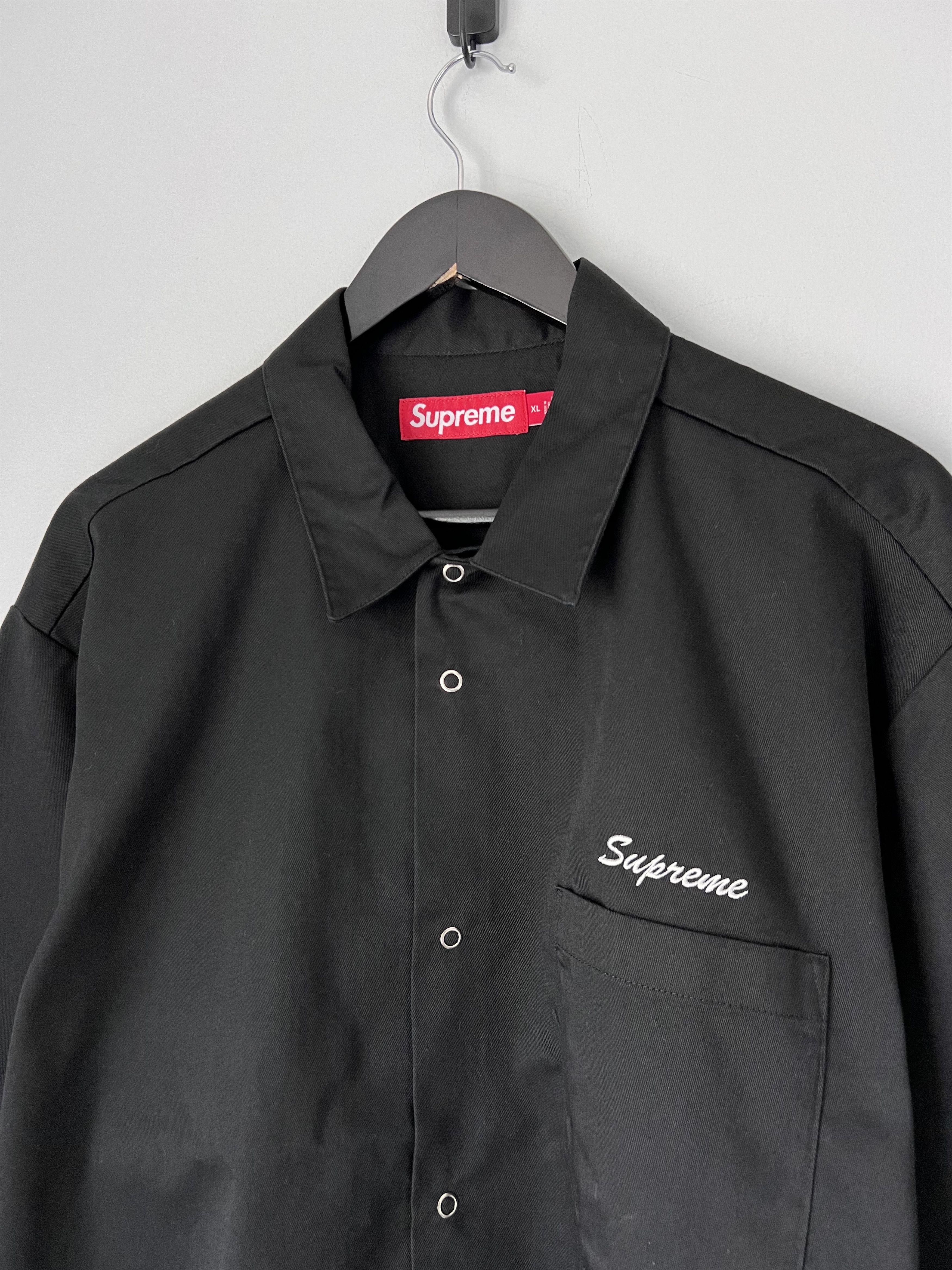 Supreme Supreme Margaret Keane Teardrop Work Shirt in Black Size US XL / EU 56 / 4 - 4 Thumbnail