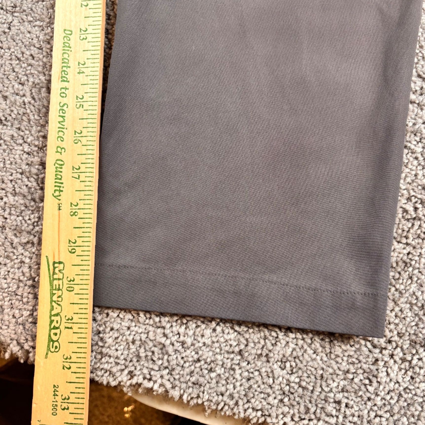 Vintage VRST Pants Mens Limitless 4 Way Stretch 38x30 Gray Chino Sport Casual Athletic Slim Tapered Inseam 30 Size US 38 / EU 54 - 4 Thumbnail