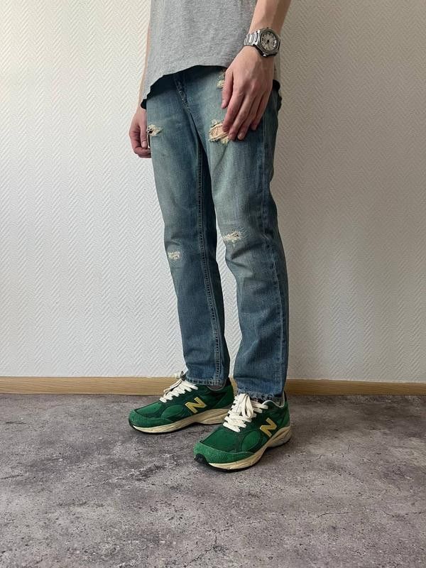 Japanese Brand × Vintage Y2K Vintage Distressed Blue Jeans Made in Italy Size 30-31 Size US 30 / EU 46 - 9 Thumbnail