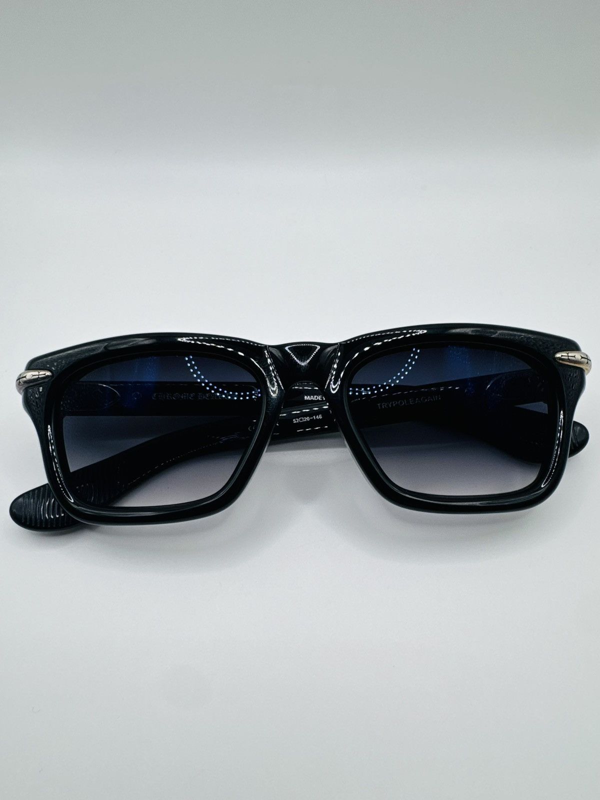 Chrome Hearts Chrome Hearts Trypoleagain Sunglasses Size ONE SIZE - 2 Thumbnail