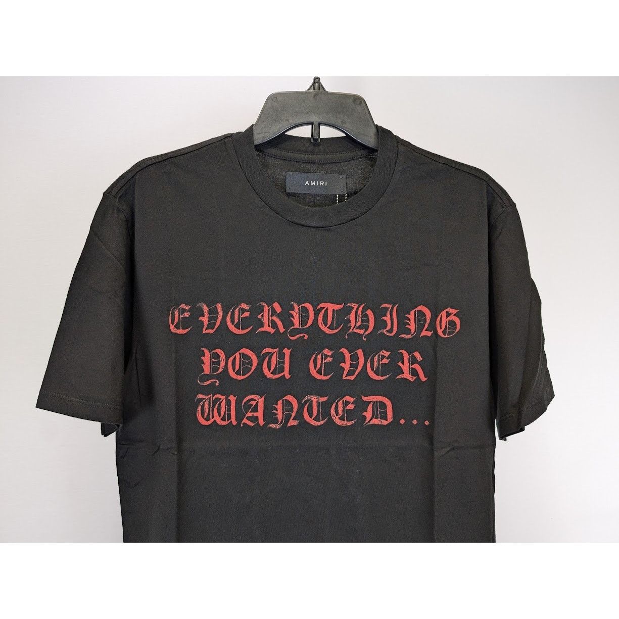 Amiri o1rshd1 Everything T-Shirt in Black / Red Size US S / EU 44-46 / 1 - 9 Thumbnail