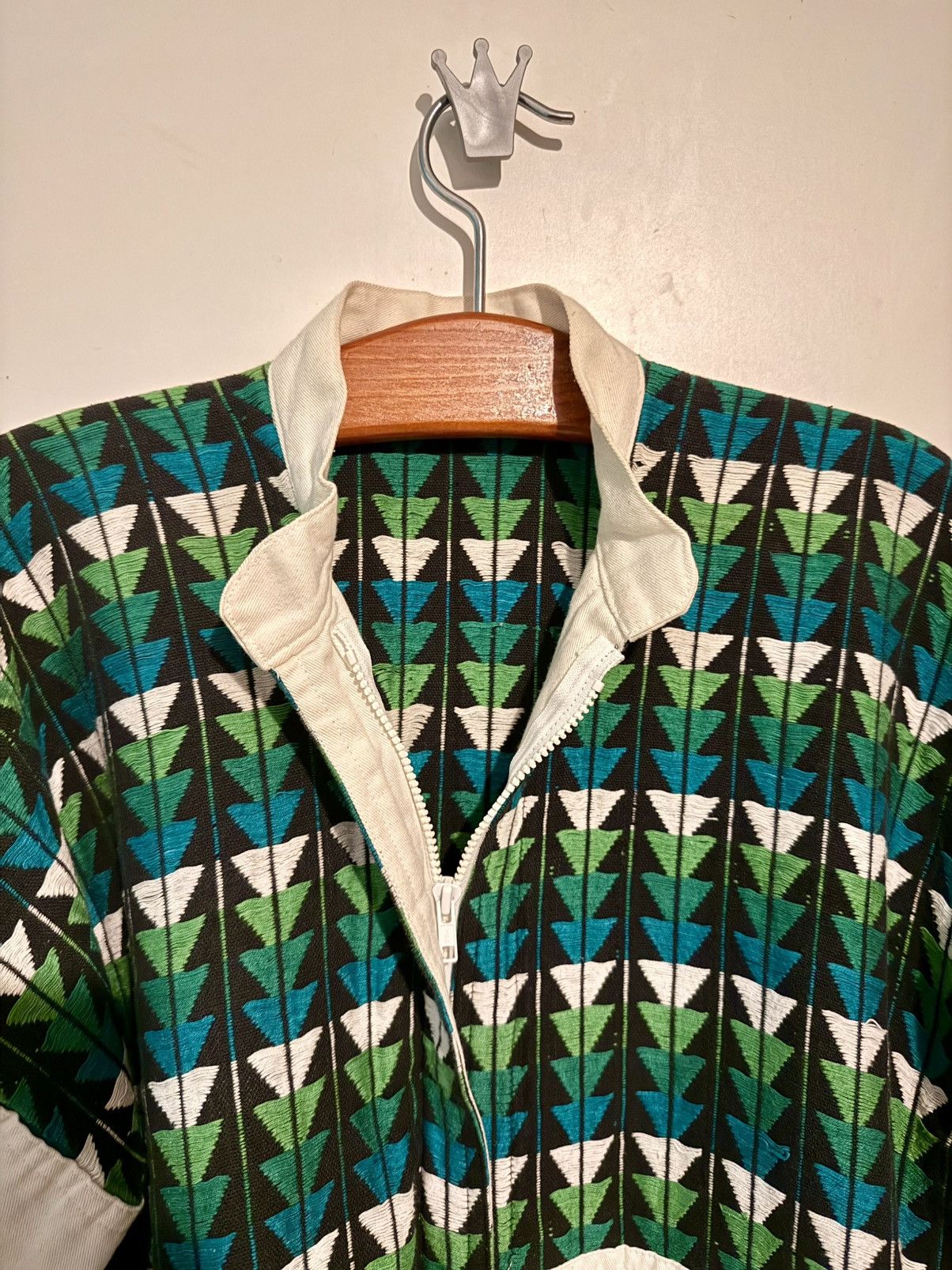 Other 80s Japanese Archive Rockabilly Jacket-Boxy Cropped Fit-YKK Size US XL / EU 56 / 4 - 6 Thumbnail