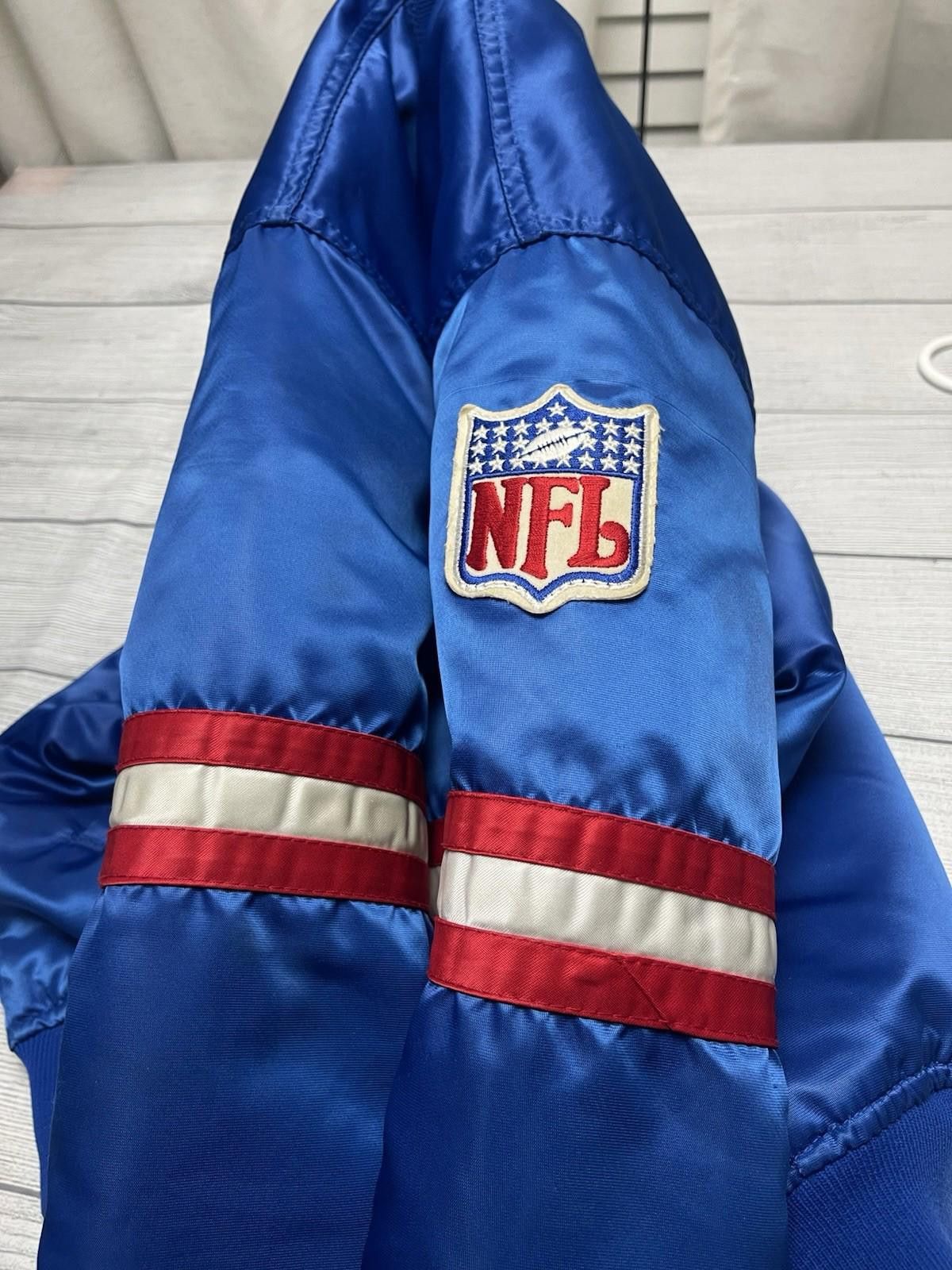 Starter Vintage NY Giants NFL Starter/Bomber Jacket L Size ONE SIZE - 10 Thumbnail